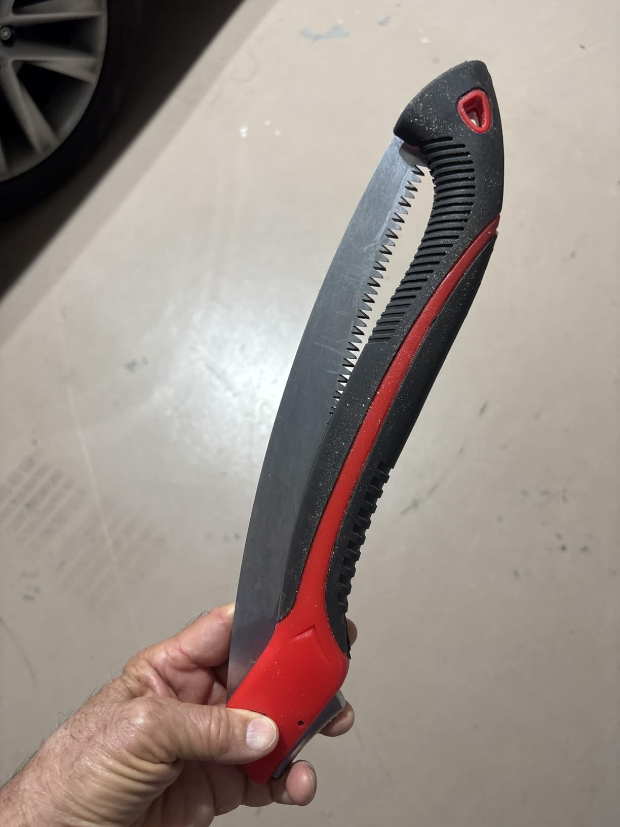 10 Inch Heavy Duty Pruning Saw Folding Hand Saw with SK5 Blade customer photo 1