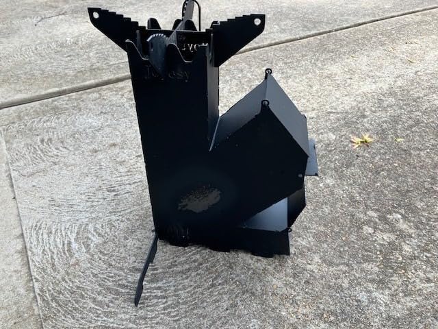 Rocket Stove Portable Wood-Burning Camping Stove with Storage Bag customer photo 2