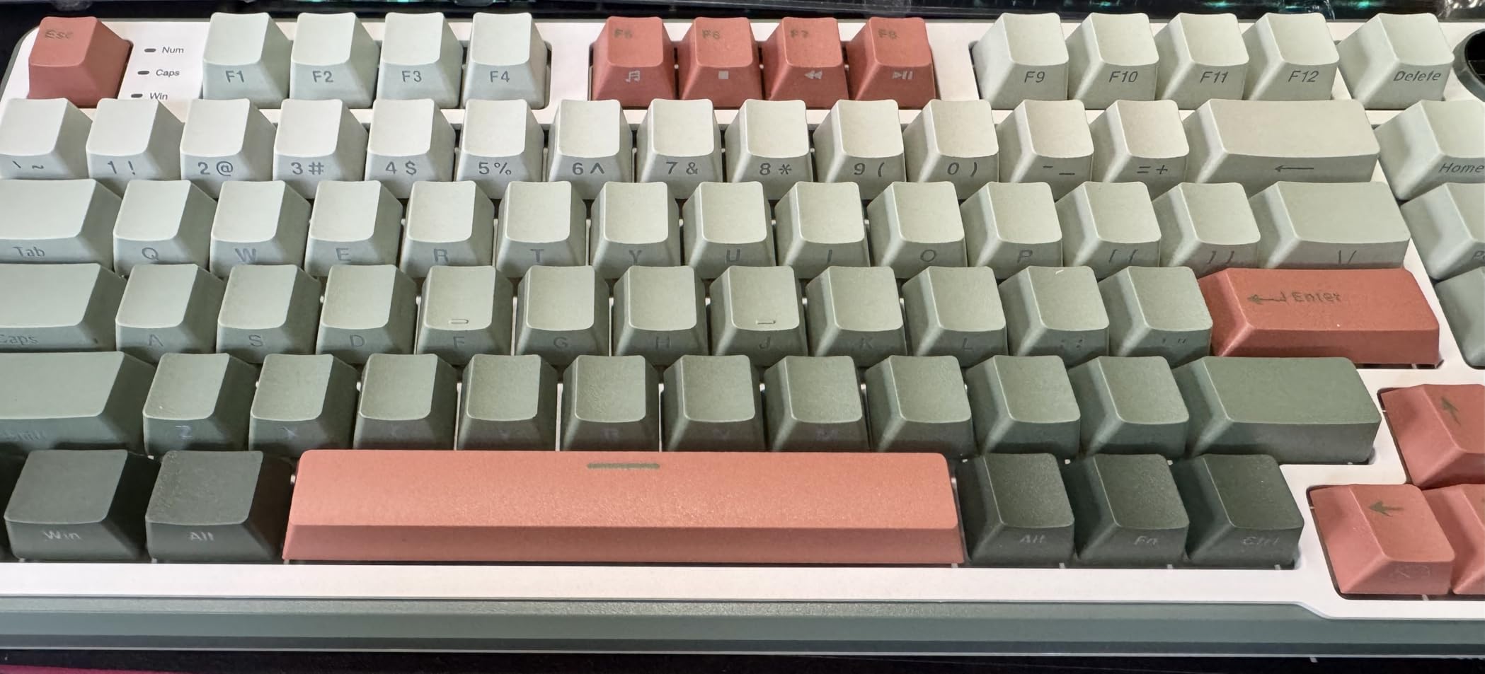 XVX PBT Keycaps - Side Print Keycaps 60 65 75 100 Percent, Double Shot Shine Through Custom Key caps, Black 136 Keys Set, OEM Profile, Minimalist Style Phantom for Cherry Gateron MX Switche Keyboard customer photo 1