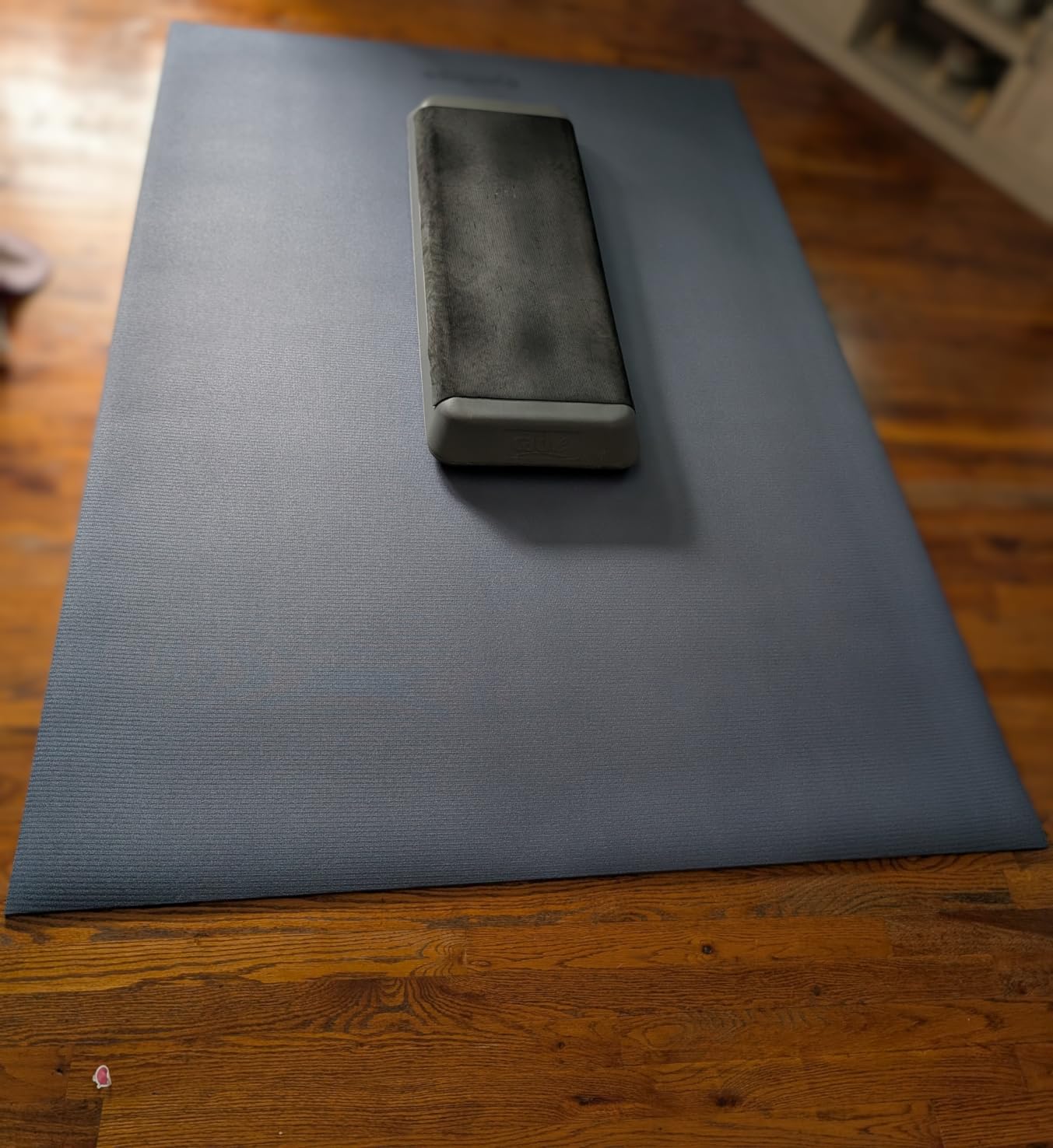 GymCope Large Exercise Mat for Home Workouts, 12x6/10x6/9x6/8x6/7x5/6x4 ft customer photo 2