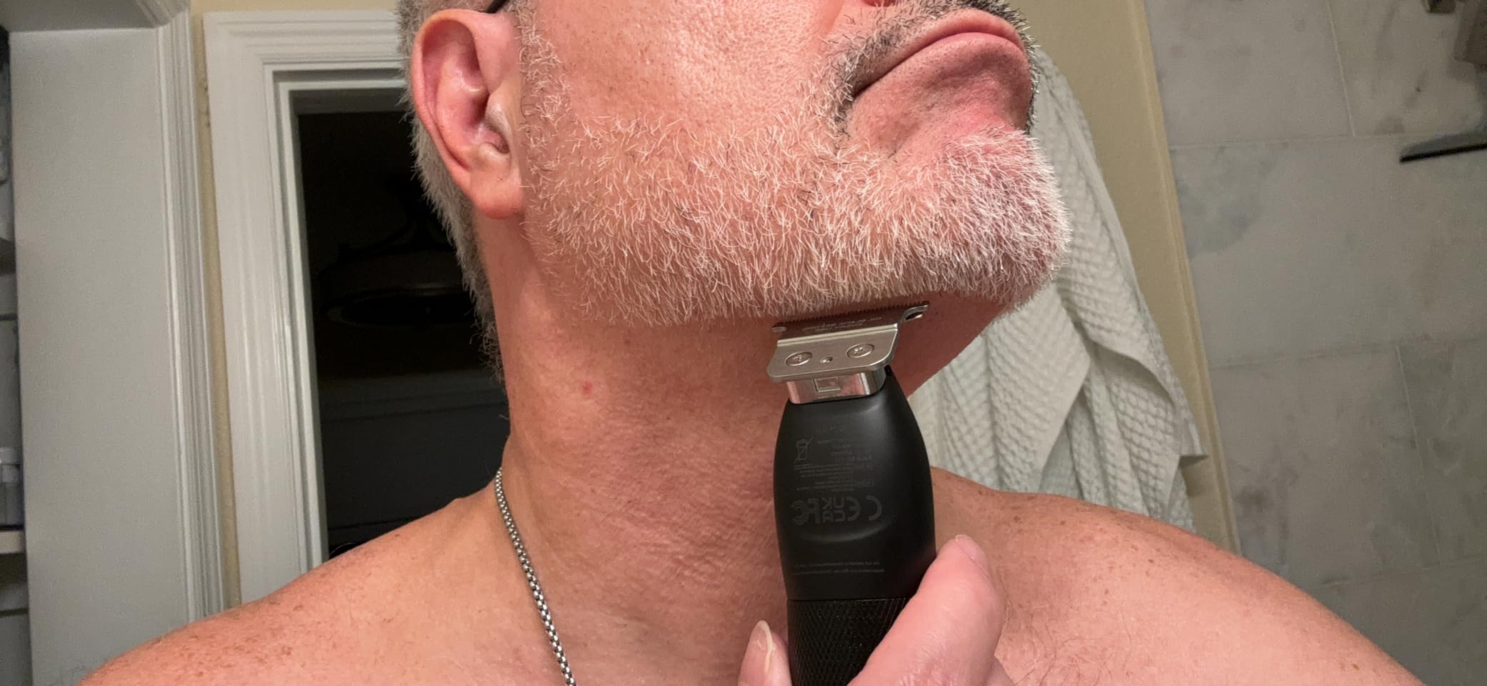 NOVAH Grooming Professional Hair Trimmer for Men, Barber Trimmer Cordless T Trimmers for Barbers customer photo 1