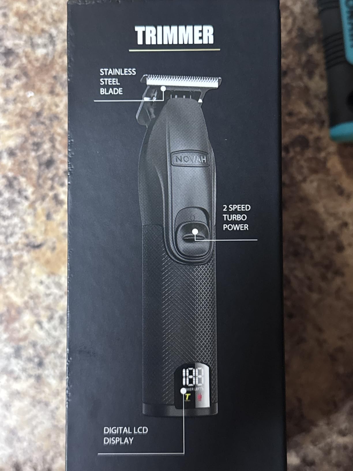 NOVAH Grooming Professional Hair Trimmer for Men, Barber Trimmer Cordless T Trimmers for Barbers customer photo 2