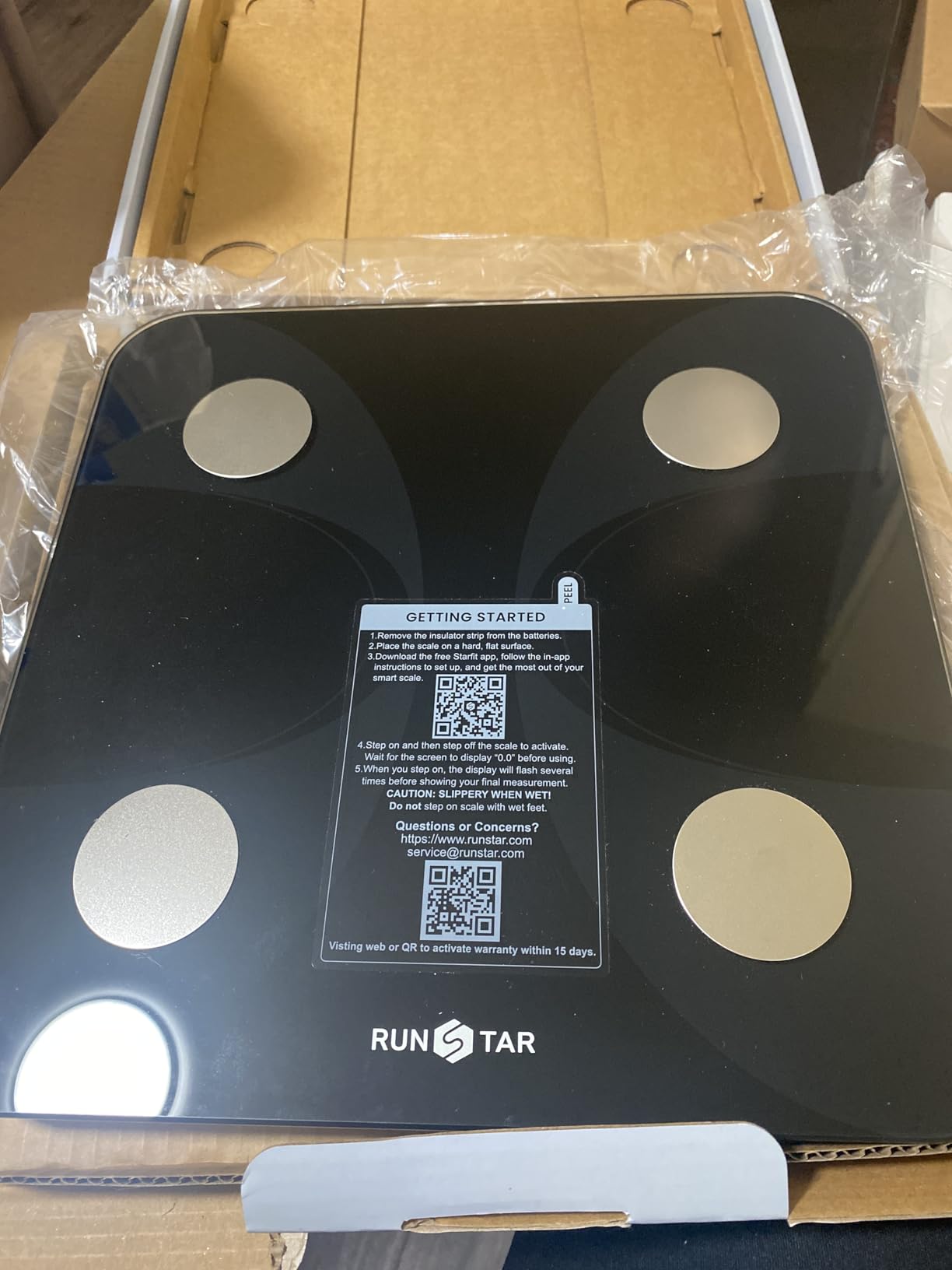 Scale for Body Weight and Fat Percentage, RunSTAR Digital Accurate Bathroom Smart Scale with Large Display, FSA&HSA Eligible 13 Body Composition Analyzer Sync App customer photo 1