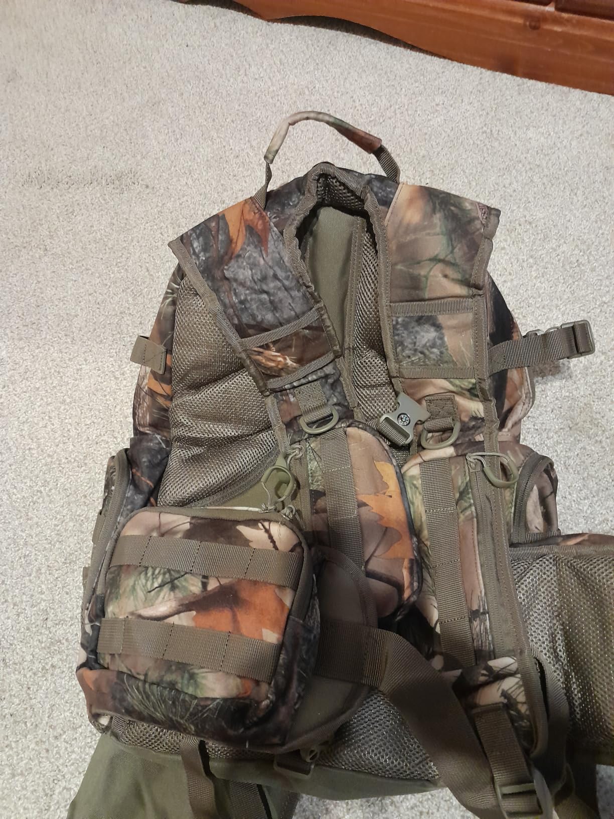 Large Hunting Backpack with padded weapon for Bow Rifle Hunting Gear40L customer photo 2