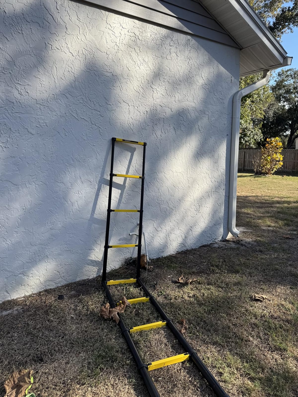 SINMEIRUN Telescoping Ladder, 16.5 FT, 330 lbs Capacity; Orange customer photo 2