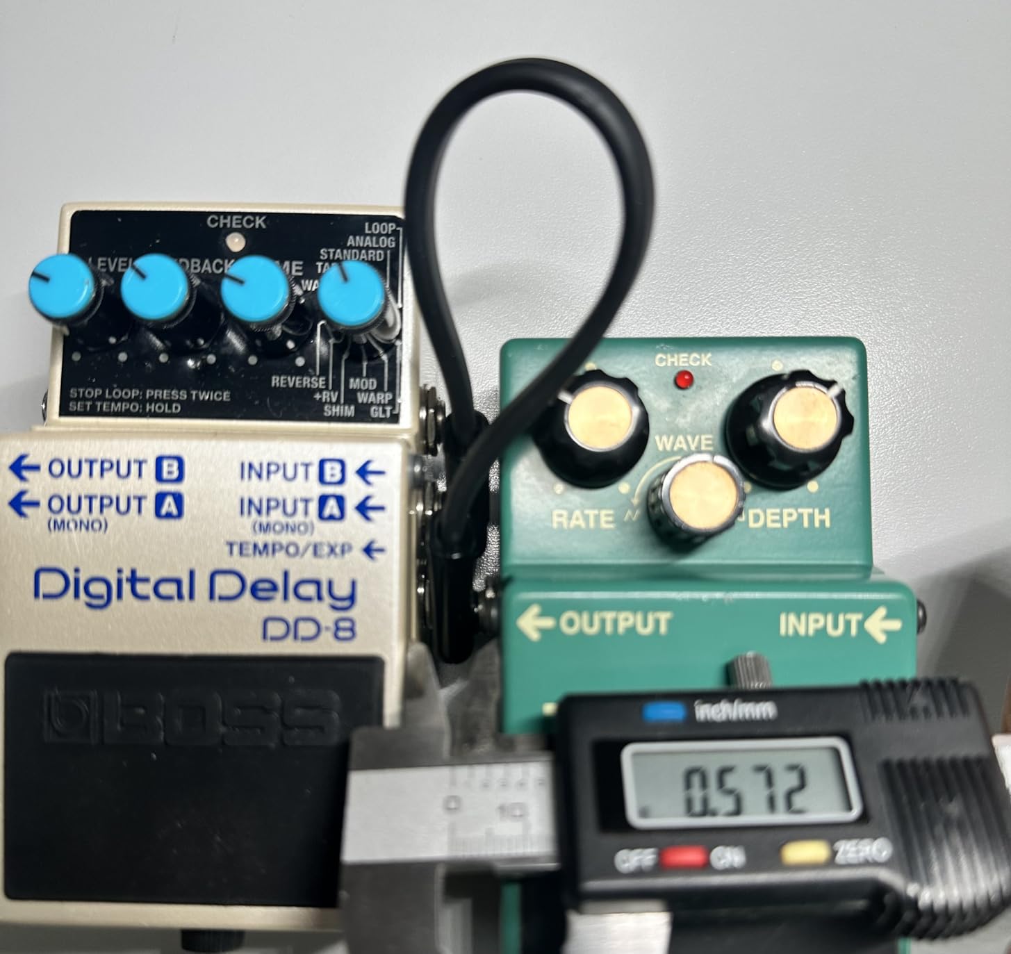 Jim Dunlop (3PDCISTR06), 1/4-Inch Right Angle MXR Ribbon TRS Patch Cable 6 in|15 cm-3 Pack (3PDCISTR06R) customer photo 1