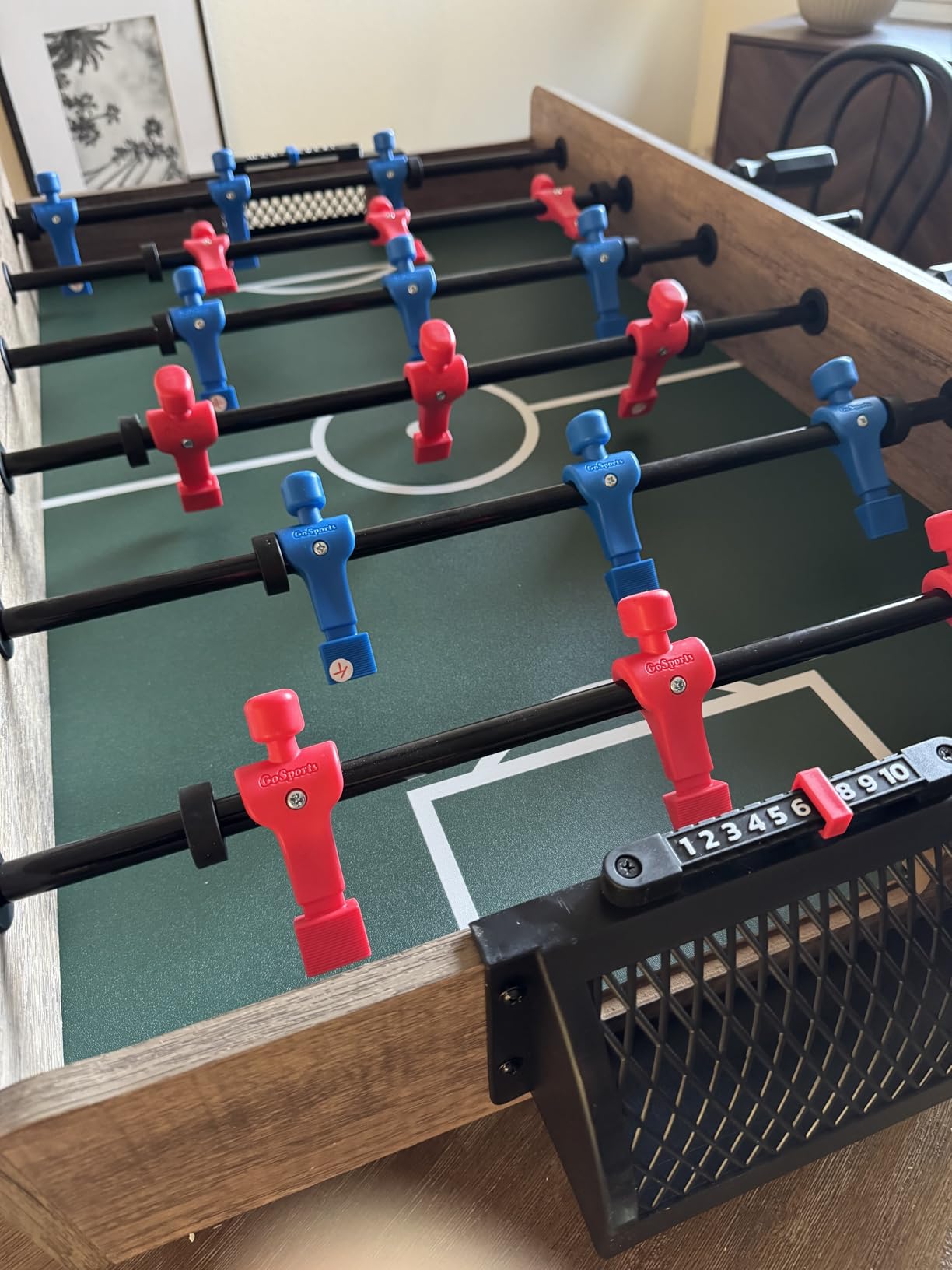 GoSports 32 Inch Tabletop Foosball Game Set - Oak or Black customer photo 2