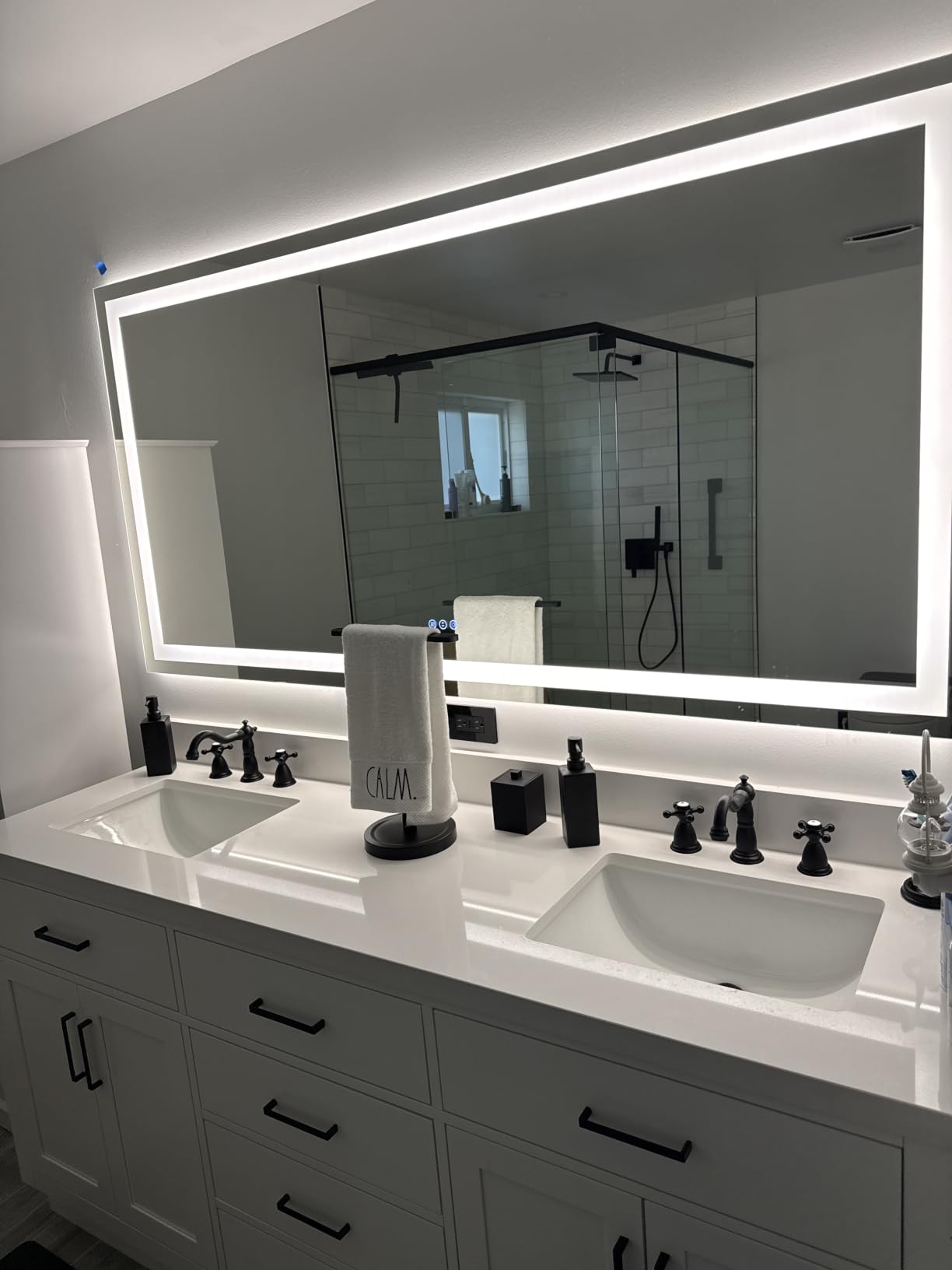 Amorho LED Mirror for Bathroom, 36