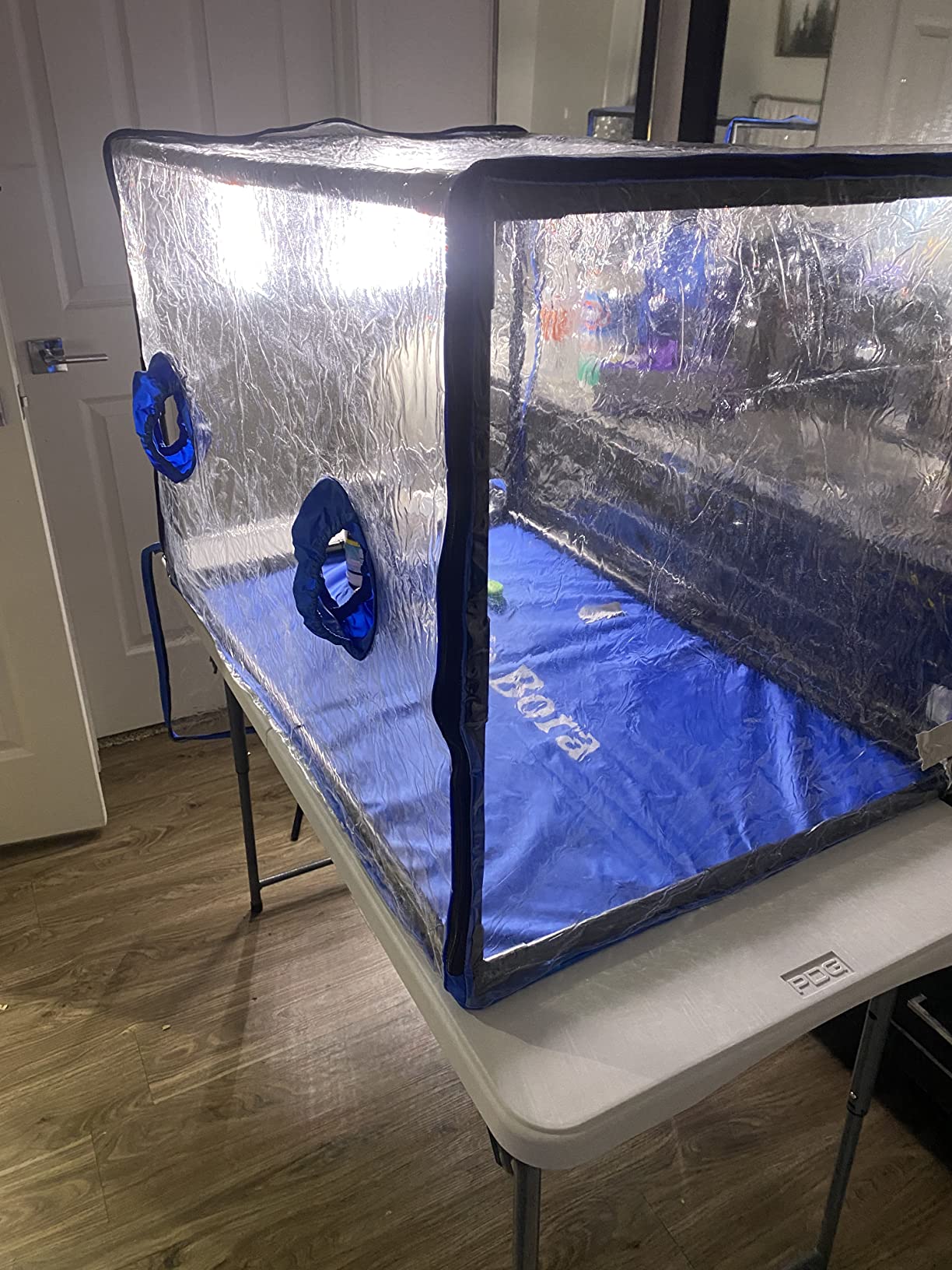 Still Air Box Mycology (Sturdy) Mushroom Grow Box Alt to Laminar Flow Hood Fume Hood for Lab Mycology Supplies by USA Mycologists customer photo 1