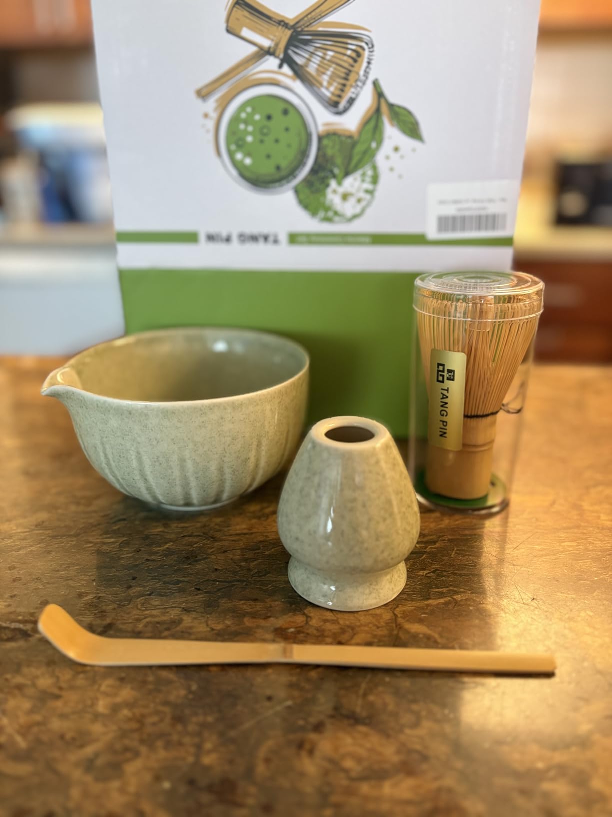 TANG PIN Matcha Set - Match Bowl and Whisk, 15 OZ Matcha Whisk Set customer photo 1