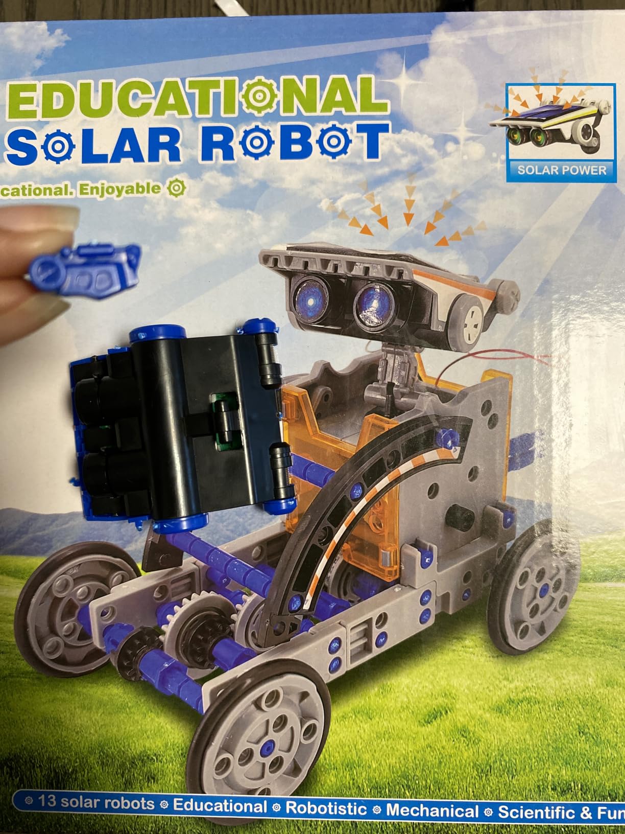 STEM 13-in-1 Education Solar Power Robots Toys for Boys Age 8-12 customer photo 1