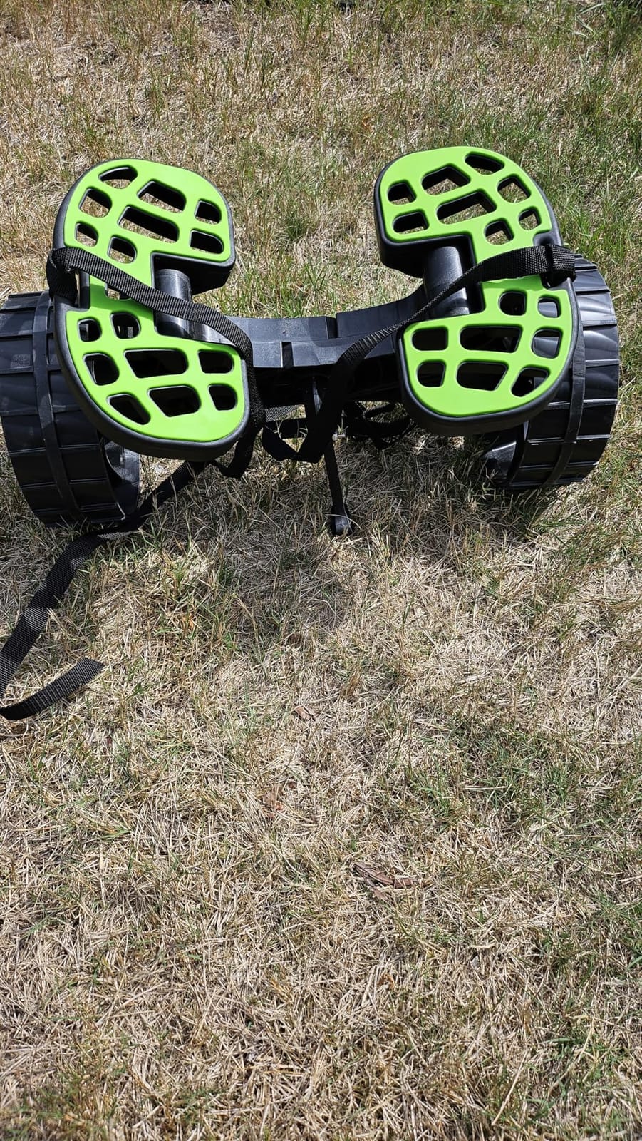 Ulticor Kayak Cart, Puncture-Free Wheels Assembles and Disassembles Within Seconds – Easy to Store – No Tools Required – All-Terrain Durable Kayak and Canoe Cart with Adjustable Straps (Green - Black) customer photo 1