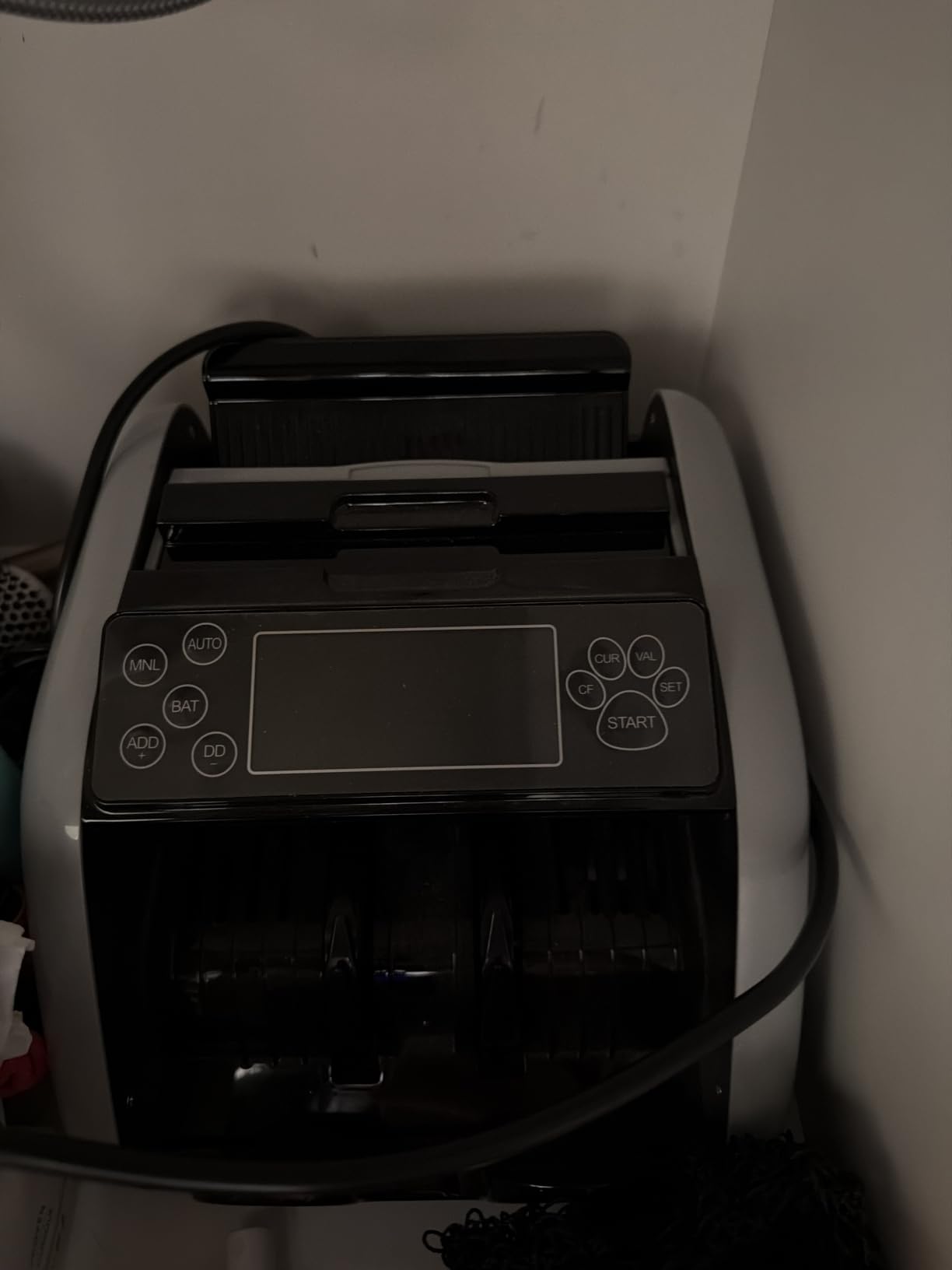 VEVOR Mixed Denomination Money Counter Machine, Multi Currency Sorter Bill Counter with Reject Pocket, CIS/UV/MG/IR/DD/DBL/HLF/CHN Counterfeit Detection, Printer Enabled customer photo 2