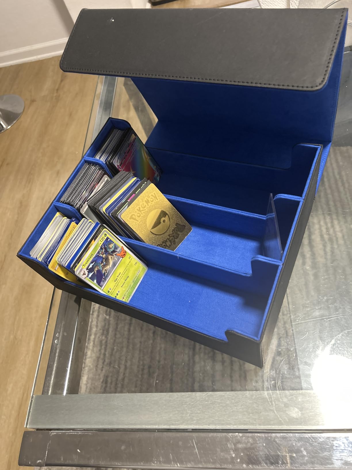 UAONO Trading Card Storage Box Holds 2400+ Cards, Bulk Card Storage customer photo 2