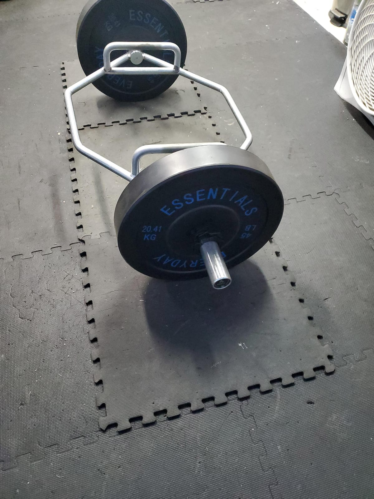 BalanceFrom Olympic Rubber Bumper Weight Plate Set with Steel Hub Inserts – 2-Inch Hole Plates for Strength Training, Powerlifting, and Weightlifting at Home, Garage, or Commercial Gym customer photo 2