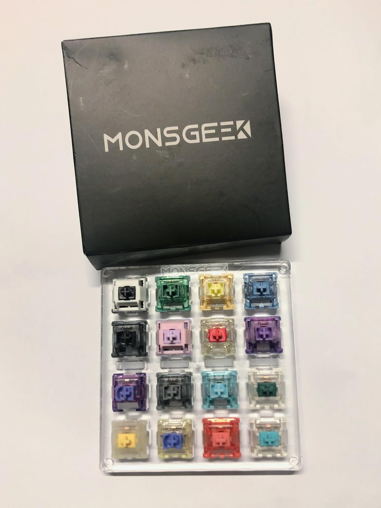 Akko 16-Key Switch Tester Mechanical Keyboards Acrylic Testing Tool Mechanical Keyboard Switches customer photo 2
