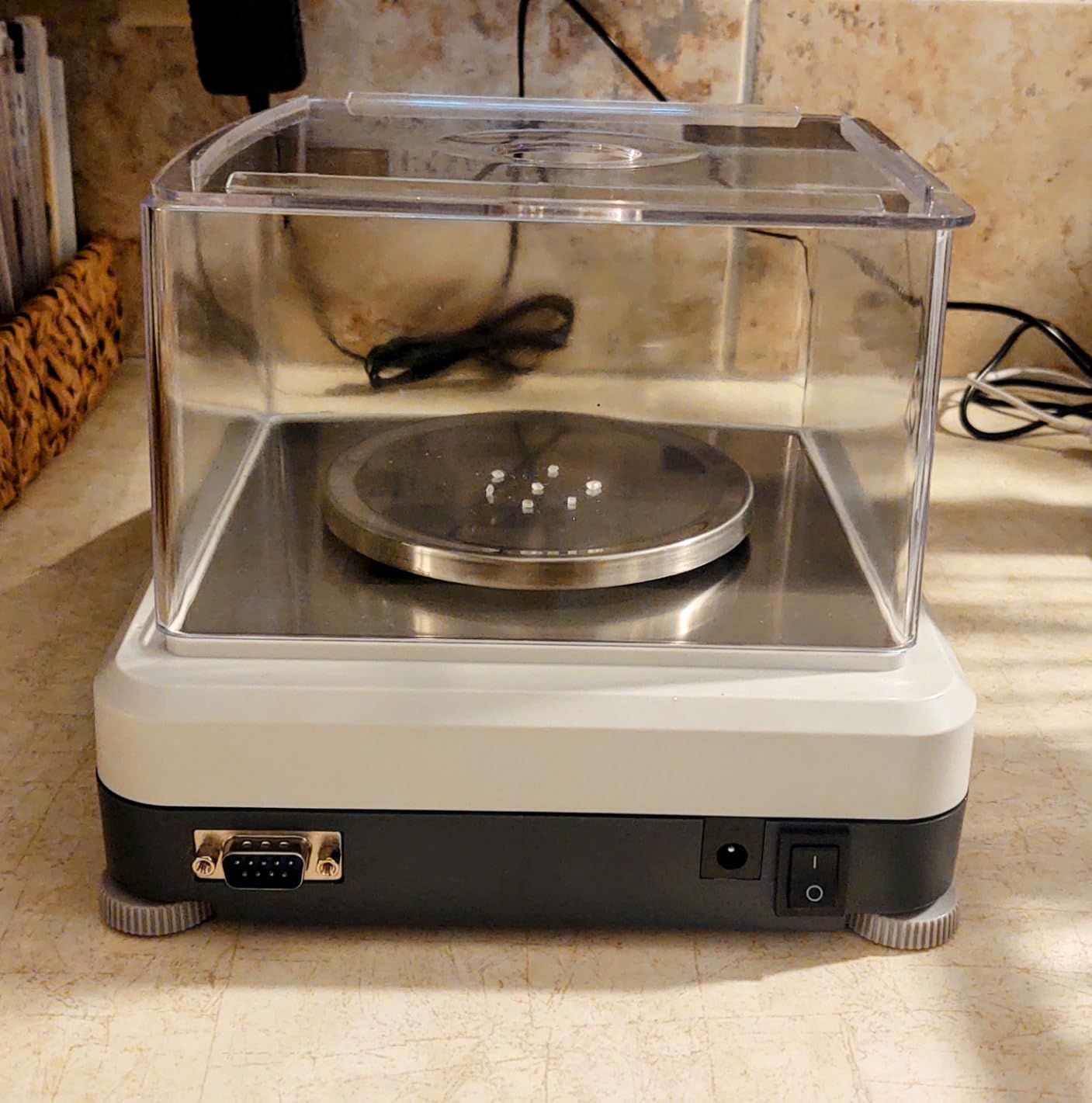 Lab Analytical Balance 500g x 0.001g Precision Digital Scale .001 Gram Accuracy Laboratory Scientific Milligram Scale 17 Units Selectable customer photo 1