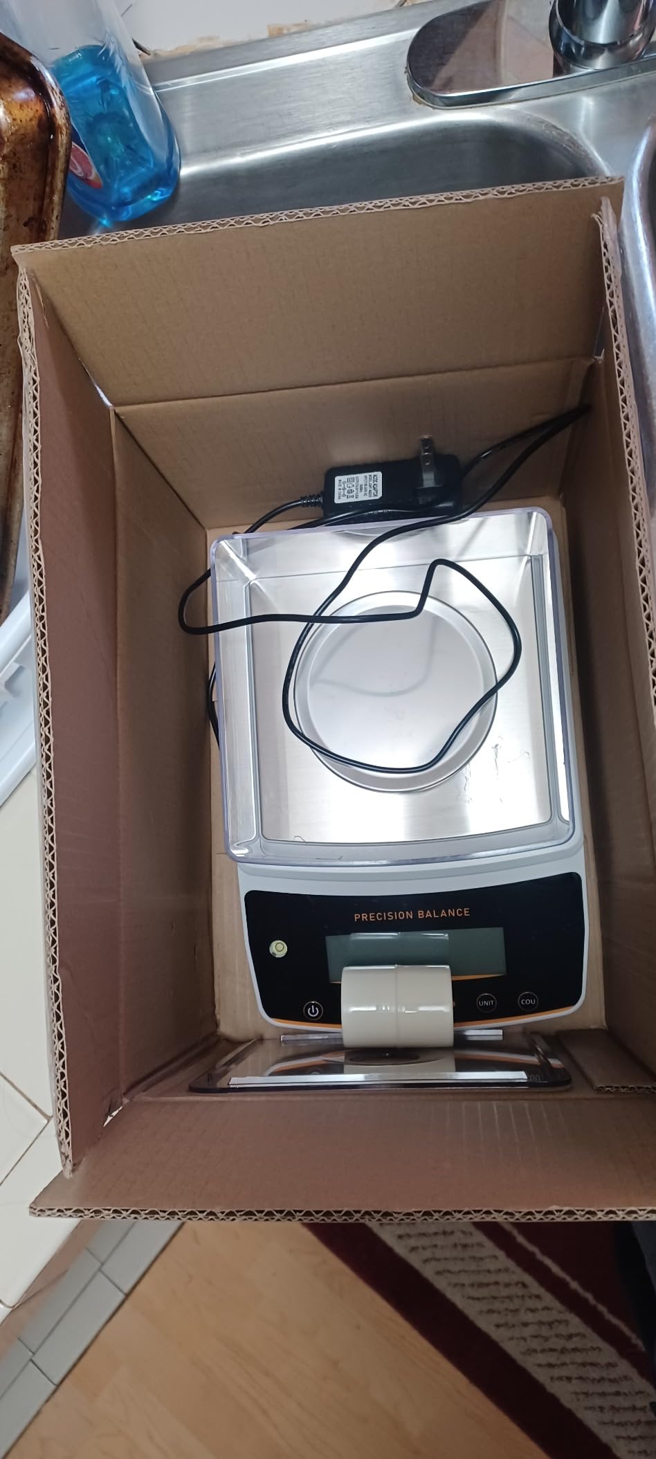 Lab Analytical Balance 500g x 0.001g Precision Digital Scale .001 Gram Accuracy Laboratory Scientific Milligram Scale 17 Units Selectable customer photo 2