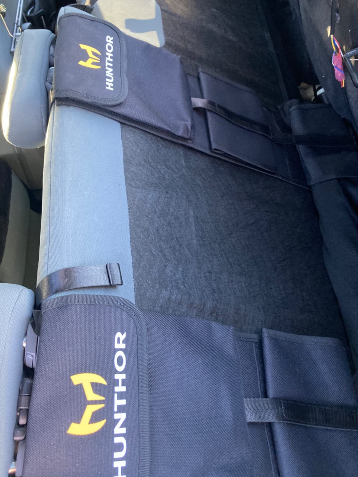 Truck Gun Rack, 2 Pack Seat Back Rifle & Shotgun Organizer, 900D Oxford customer photo 1