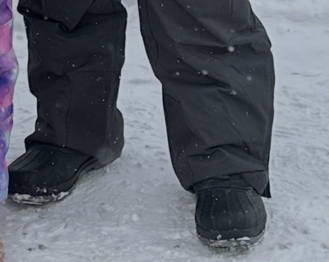 NORTIV 8 Men's Zip Winter Snow Boots Slip on customer photo 1