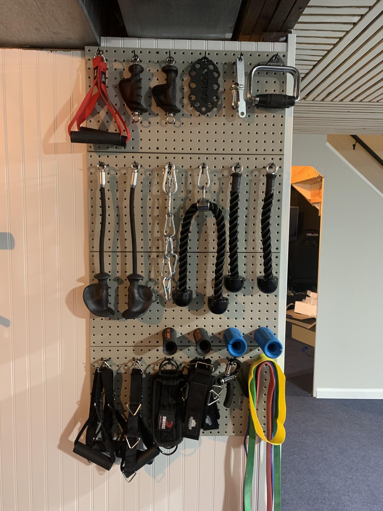 Ultrawall Metal Pegboard Wall Panels, Peg Boards for Garage Tool Storage customer photo 1