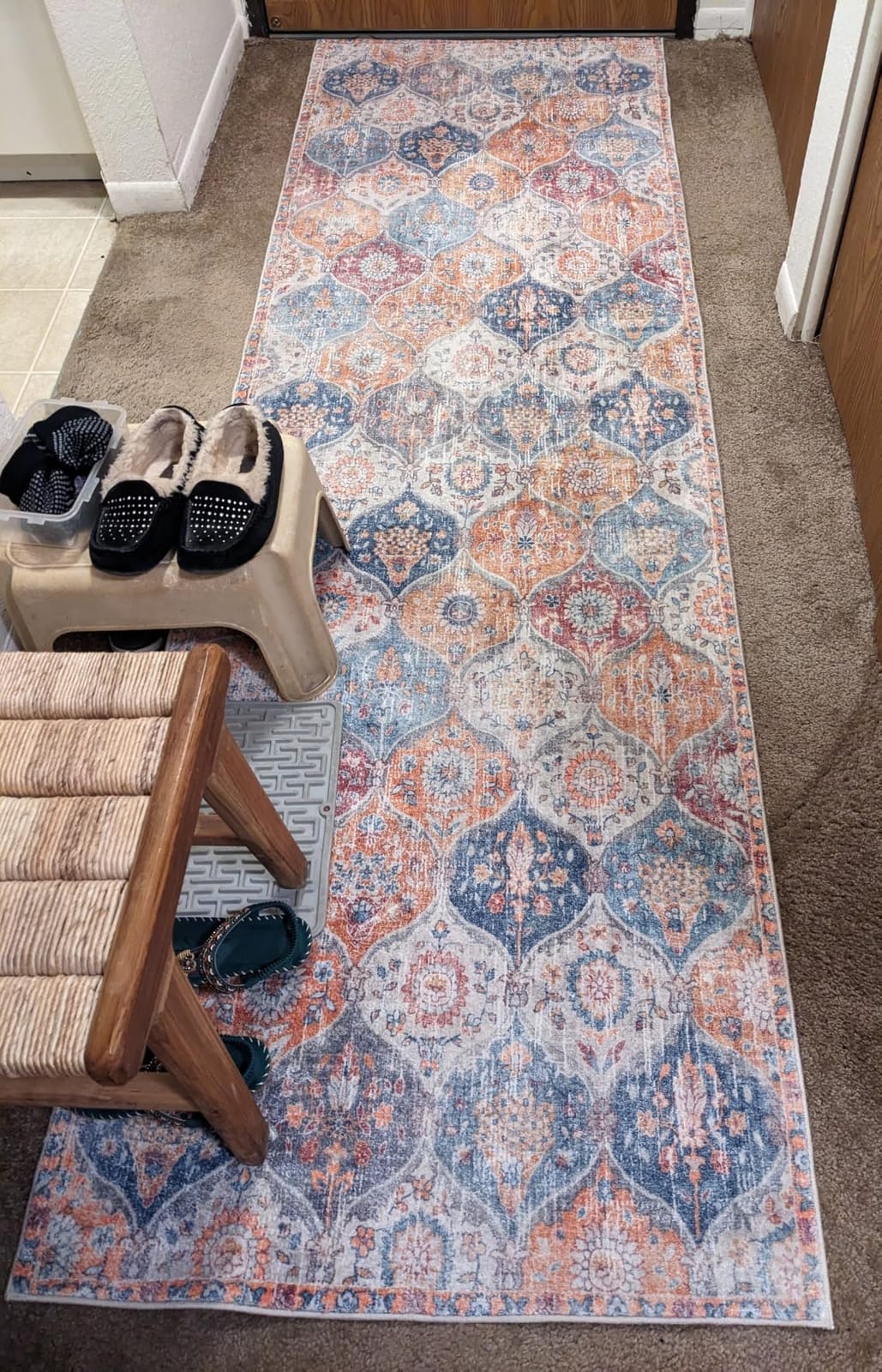 Lahome Moroccan Washable Rugs 8x10, 8x10 Rugs for Living Room Bedroom customer photo 2