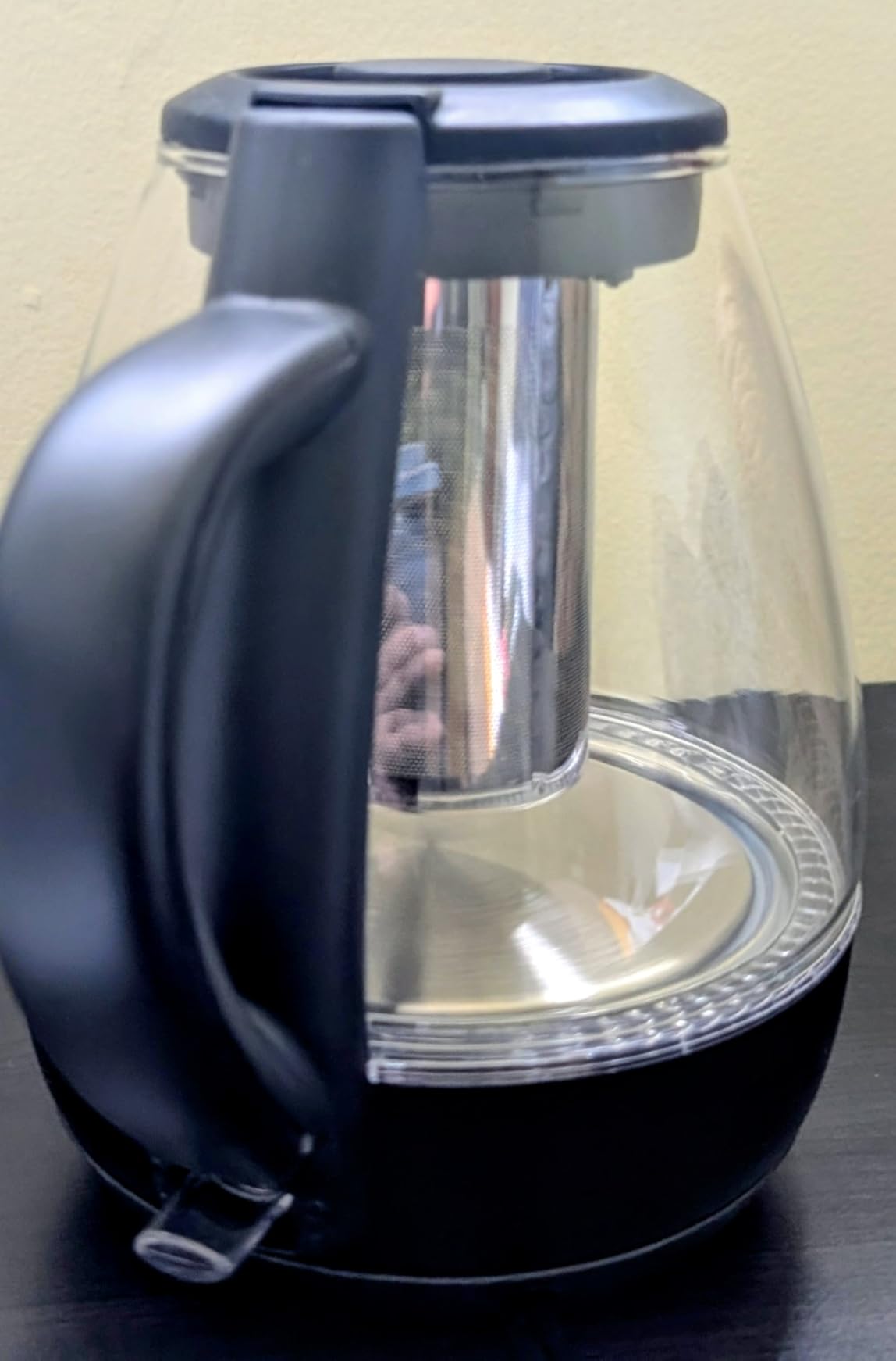 Chefman Electric Kettle with Tea Infuser, Compact 1L (4 Cups), 1500W, Removable Lid for Easy Cleaning, Boil-Dry Protection, Stainless Steel Filter, BPA Free, Auto Shut Off, Small Electric Tea Kettle customer photo 1