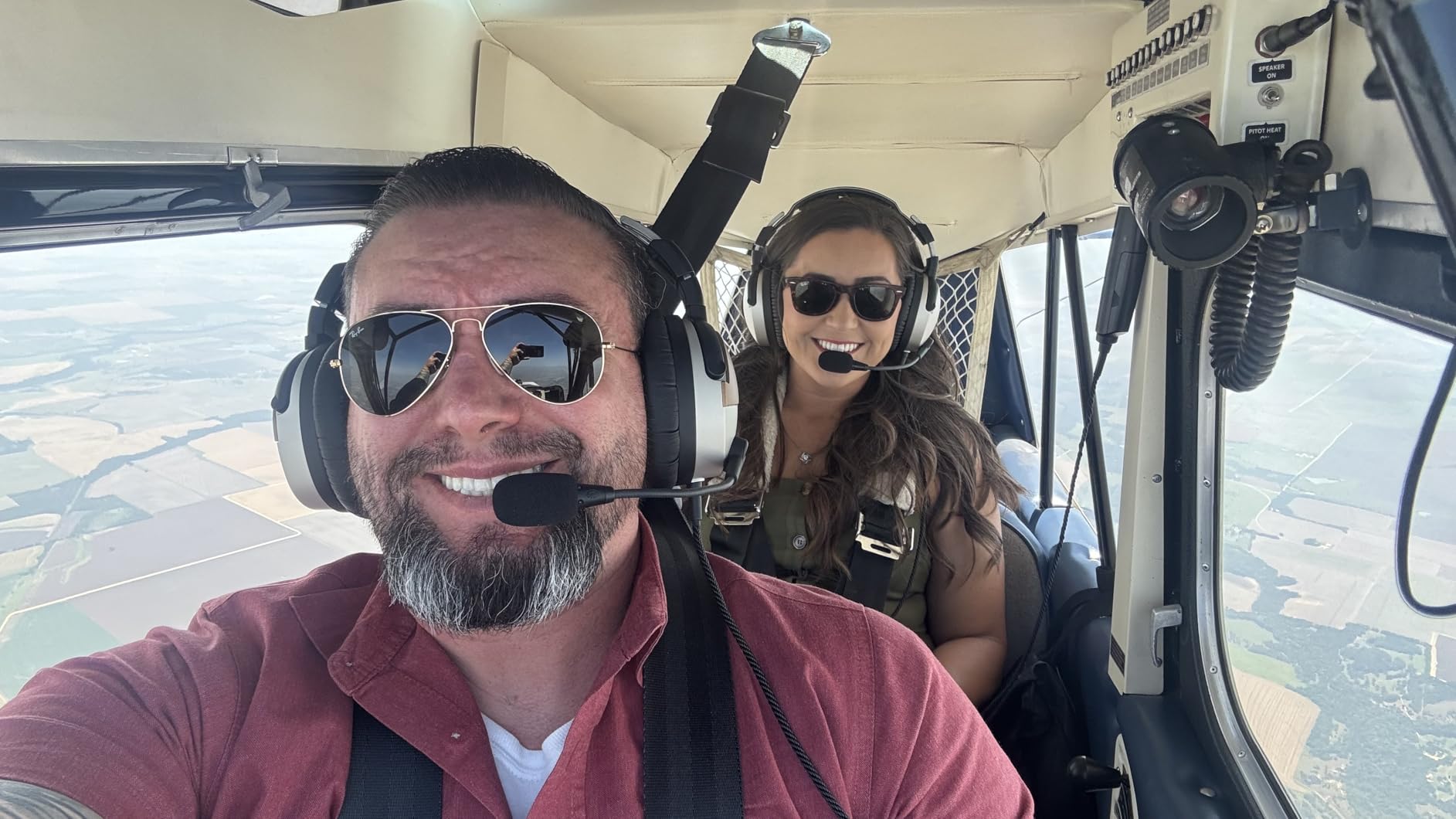 Lightspeed Delta Zulu ANR Aviation Headset - Premium Noise Canceling Bluetooth Headset for Pilots with Built-in Carbon Monoxide Monitoring and Personalized EQ (GA Dual Plugs) customer photo 2
