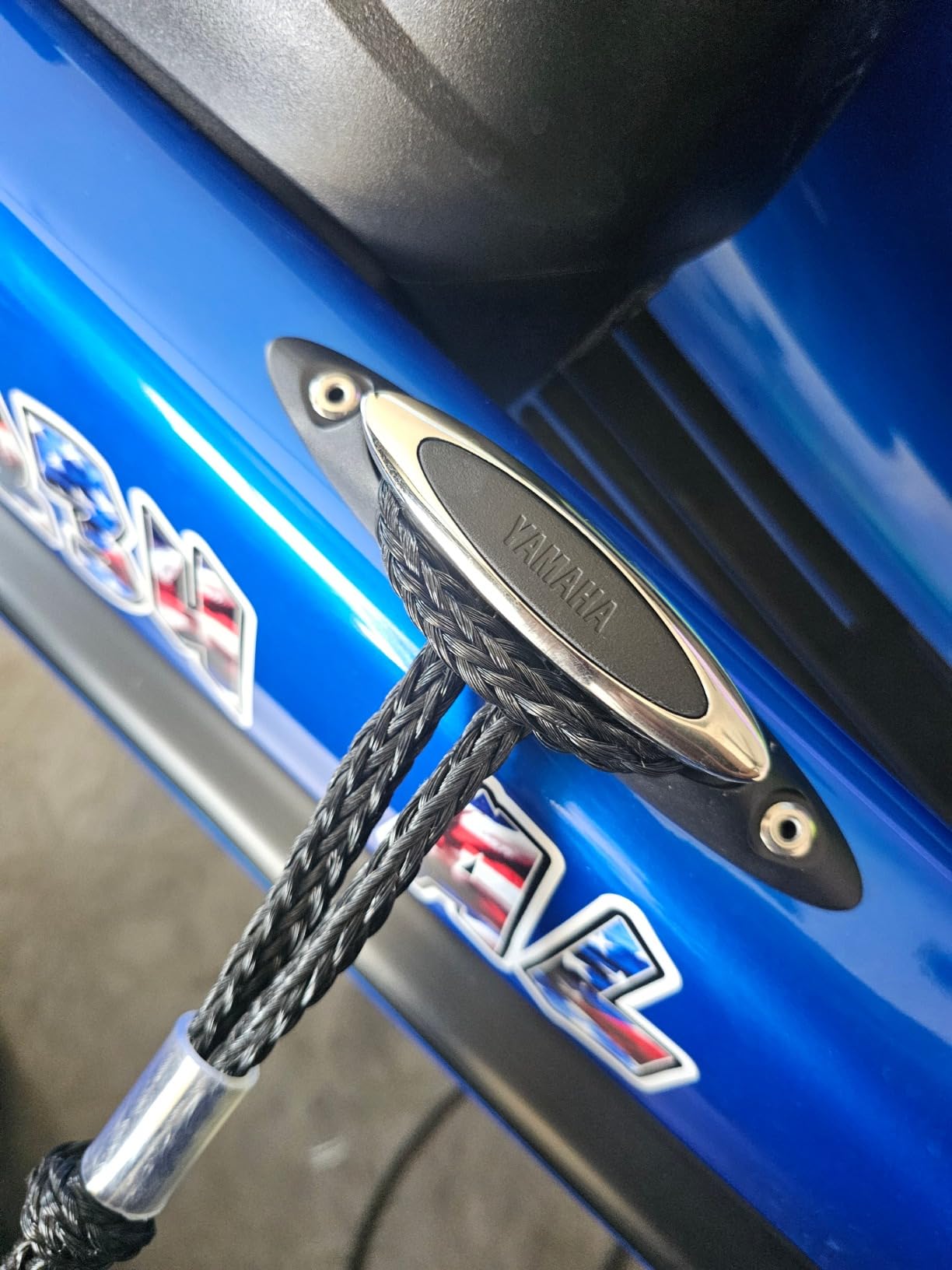 SandShark Anchor Premium Bungee Dock Lines for Boats, 2-Pack - Anchor Rope Boat Accessories Marine, Boat Anchor - Stretches 4-5.5 ft, Absorbs Shock, Reduces Pull - Ties to Dock, Cleats, Docks, Pylons customer photo 1