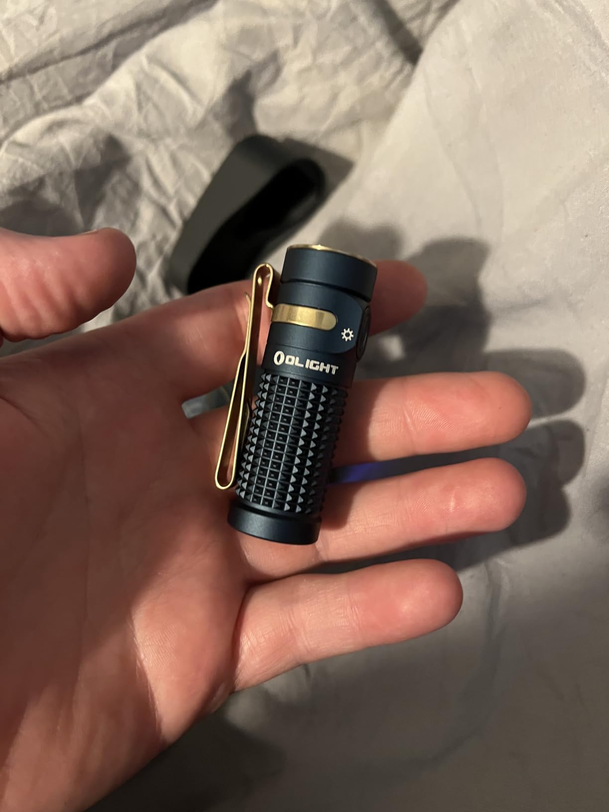 OLIGHT Baton4 Premium Edition EDC Flashlight, Rechargeable Light OD Green customer photo 1