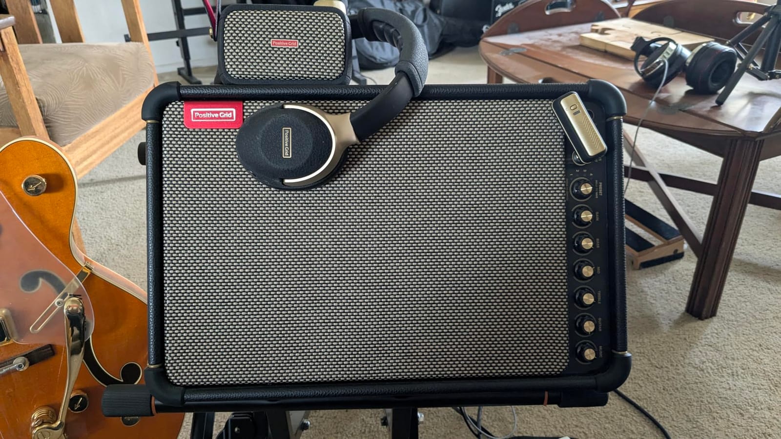 Positive Grid Spark LIVE 150W Smart Guitar Amp, PA & Bluetooth Speaker customer photo 1