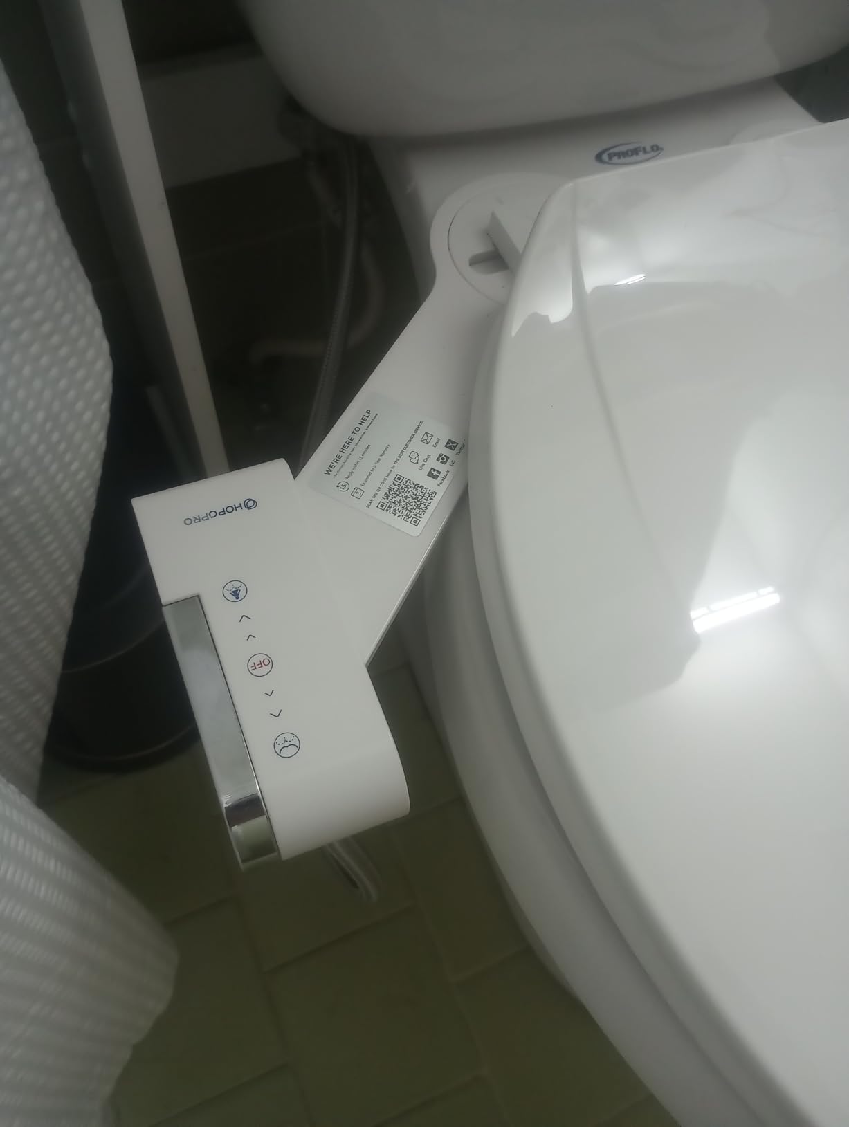 Bidet Attachment for Toilet, Non-Electric Bidet Ultra-Slim Dual Nozzle customer photo 2