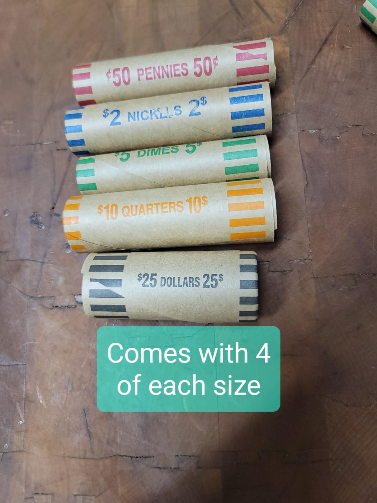 Byteen8 Coin Counter Coin Sorter with Coin Wrappers, Change Roller Machine customer photo 1