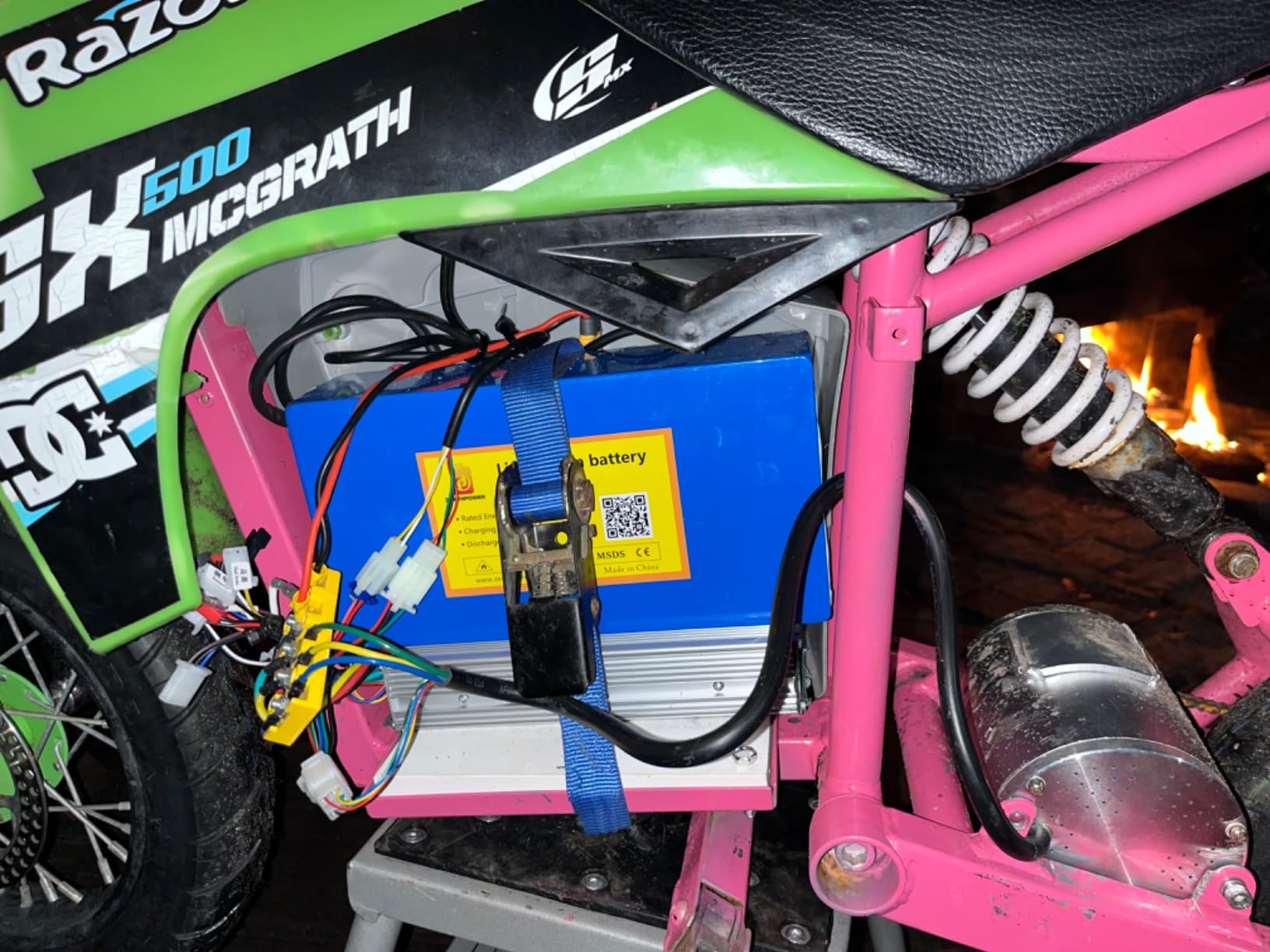 36V 10Ah Ebike Battery 36 Volt Lithium Battery | 36V Battery with 20A BMS, 42V 2A Charger, XT60 Connector, PVC Wrap for DIY Electric Bicycle customer photo 2