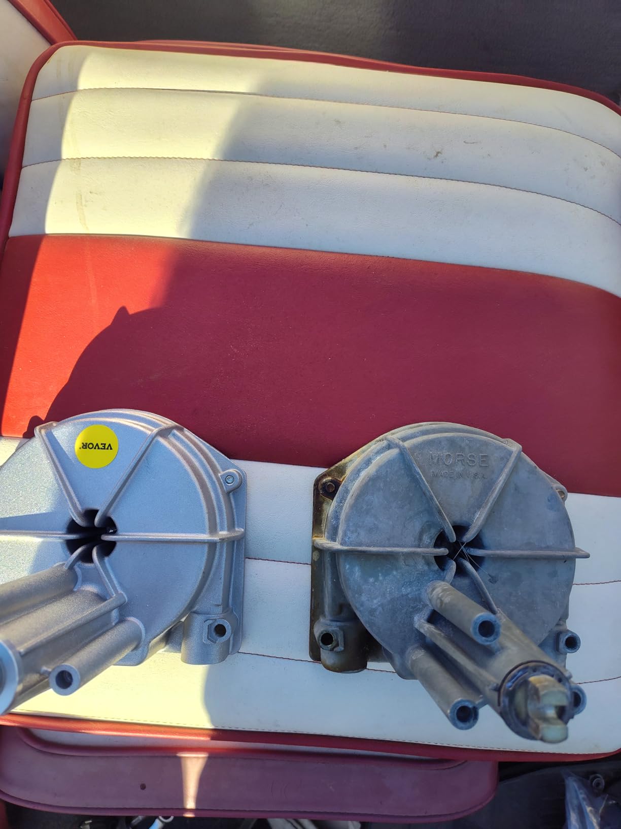 VEVOR Boat Steering System Kit, 10/11/12/13/14/15/16FT Outboard Boat Steering Control Cable, 13.5