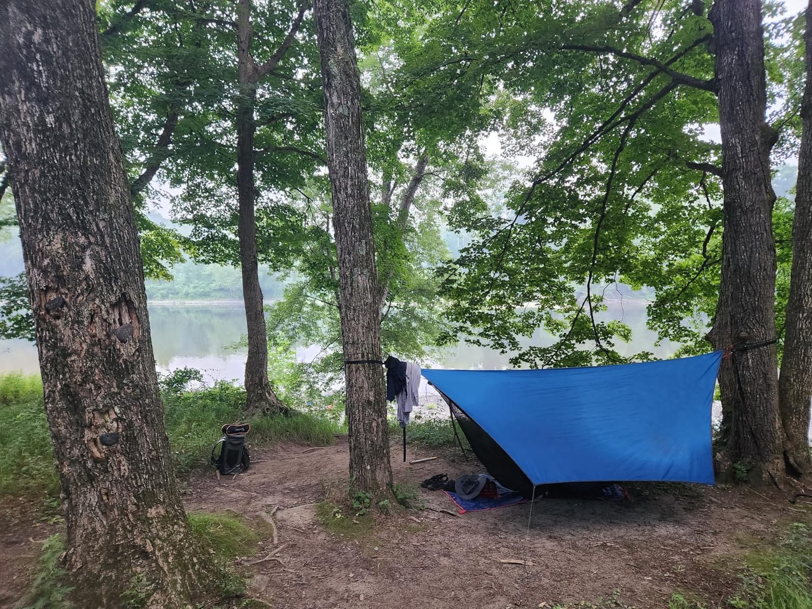 Frelaxy Tent Footprint, Lightweight Waterproof Camping Tarp for Hiking customer photo 2