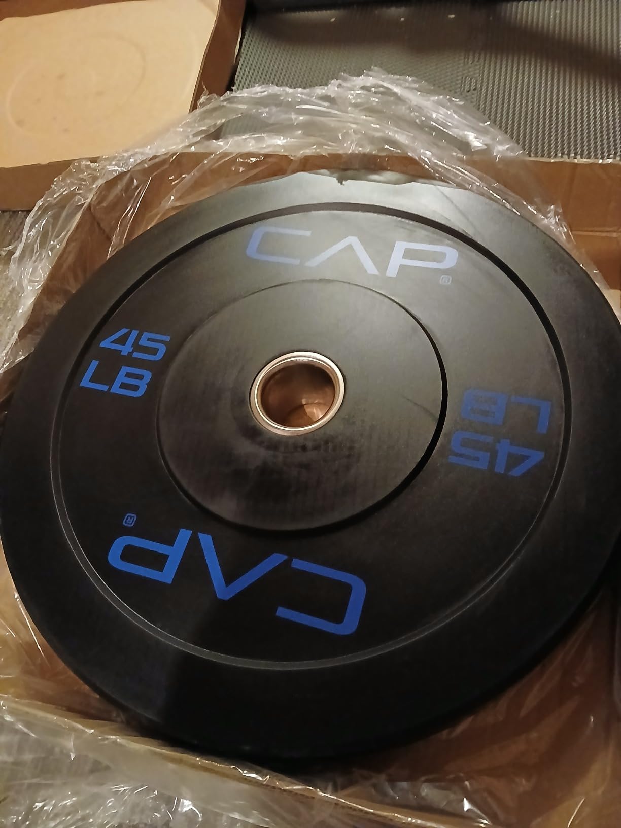 CAP Barbell Rubber Olympic Bumper Plate | Multiple Options/Colors customer photo 1
