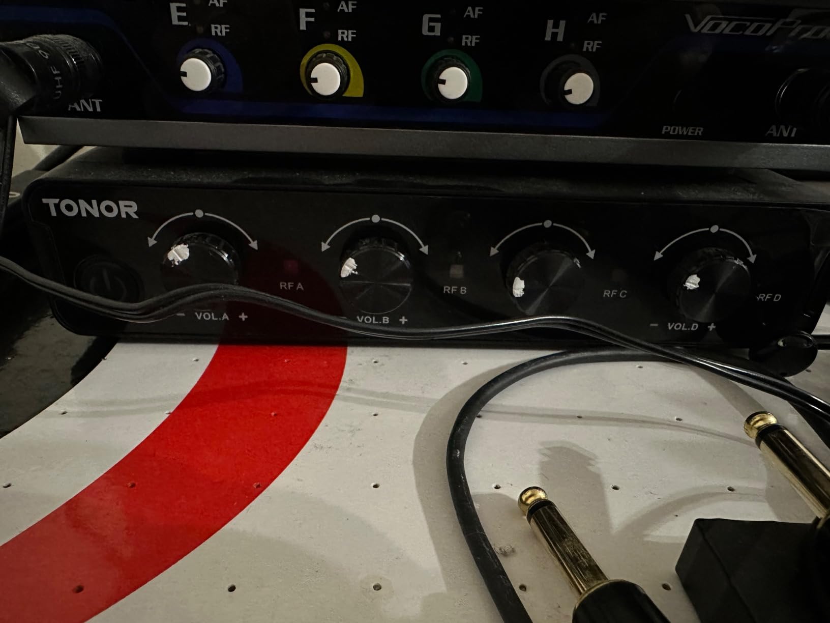 TONOR Wireless Microphones System, Handheld Microfono Inalambrico, Gray customer photo 2