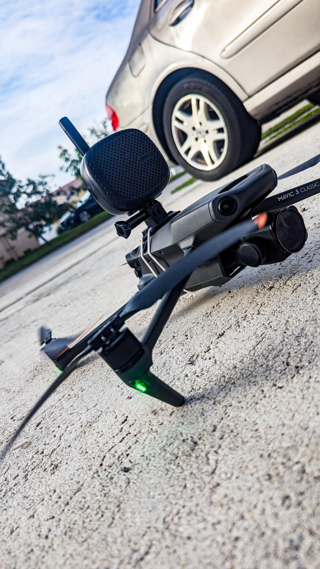 STARTRC Drone Speaker Real-Time Megaphone Portable Interference-Free Long Distance Microphone for DJI Air Series/Mavic 3 series/Mavic 2/Avata Series/Holy Stone Drone customer photo 1