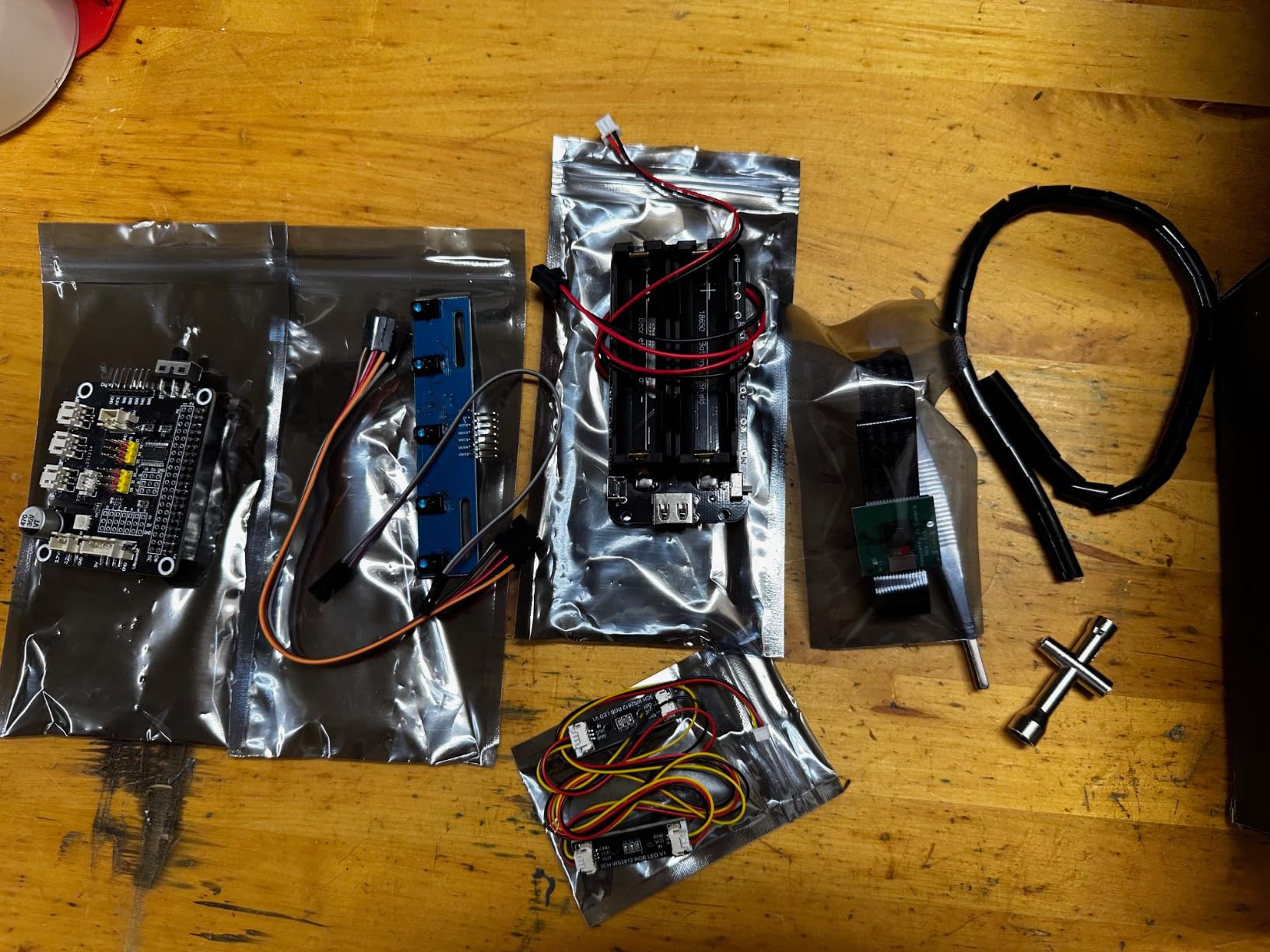Robot Car Kit, 2 in 1 Smart Robotics Arm Building Toy for Raspberry Pi Python Coding, STEM Programming Tank Kits with Camera (Without RPi Board) customer photo 1