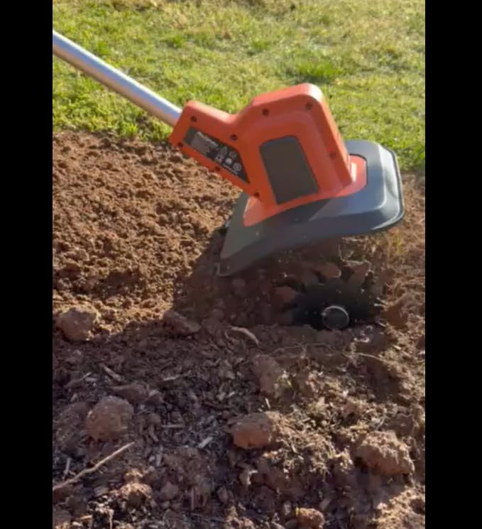 MAXLANDER 14-Inch 12Amp Electric Corded Tiller & Cultivator for Gardening customer photo 1