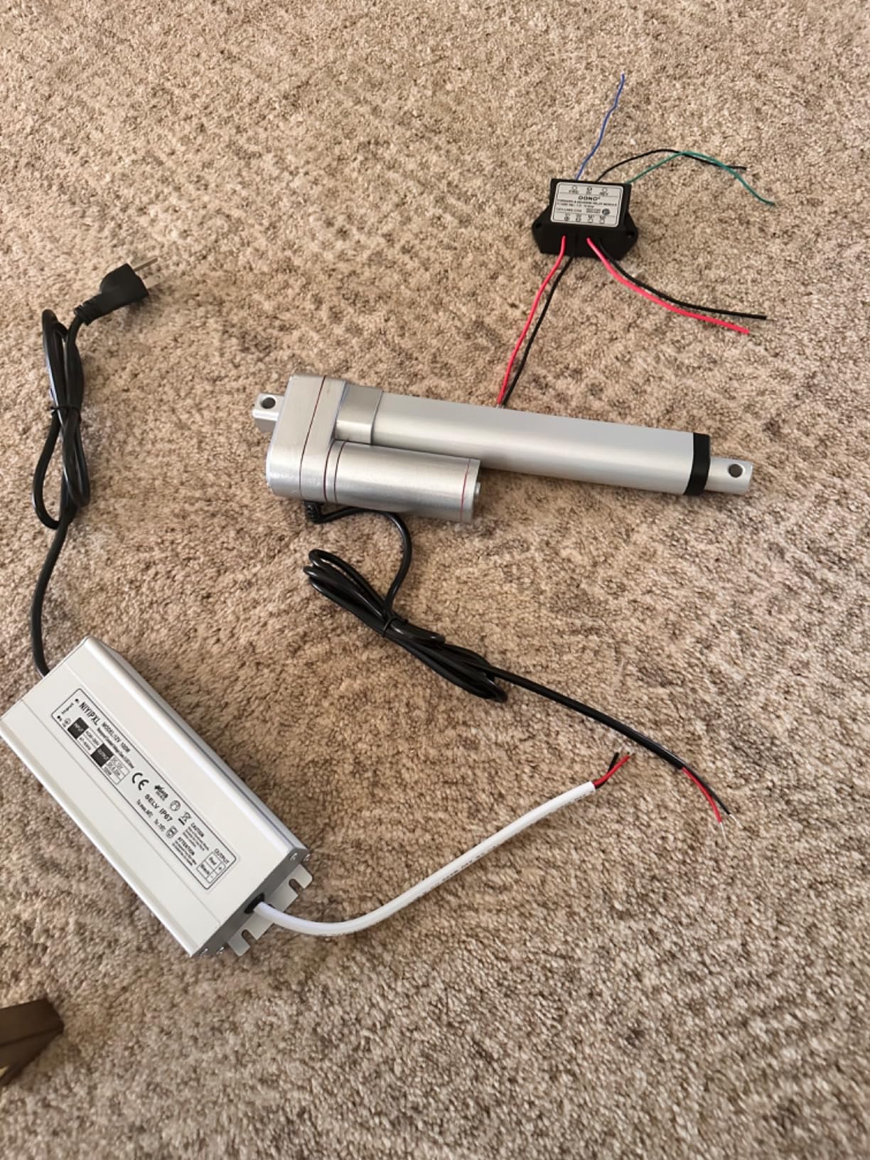 RVMARINEPAT Linear Actuator 12V with Controller 6