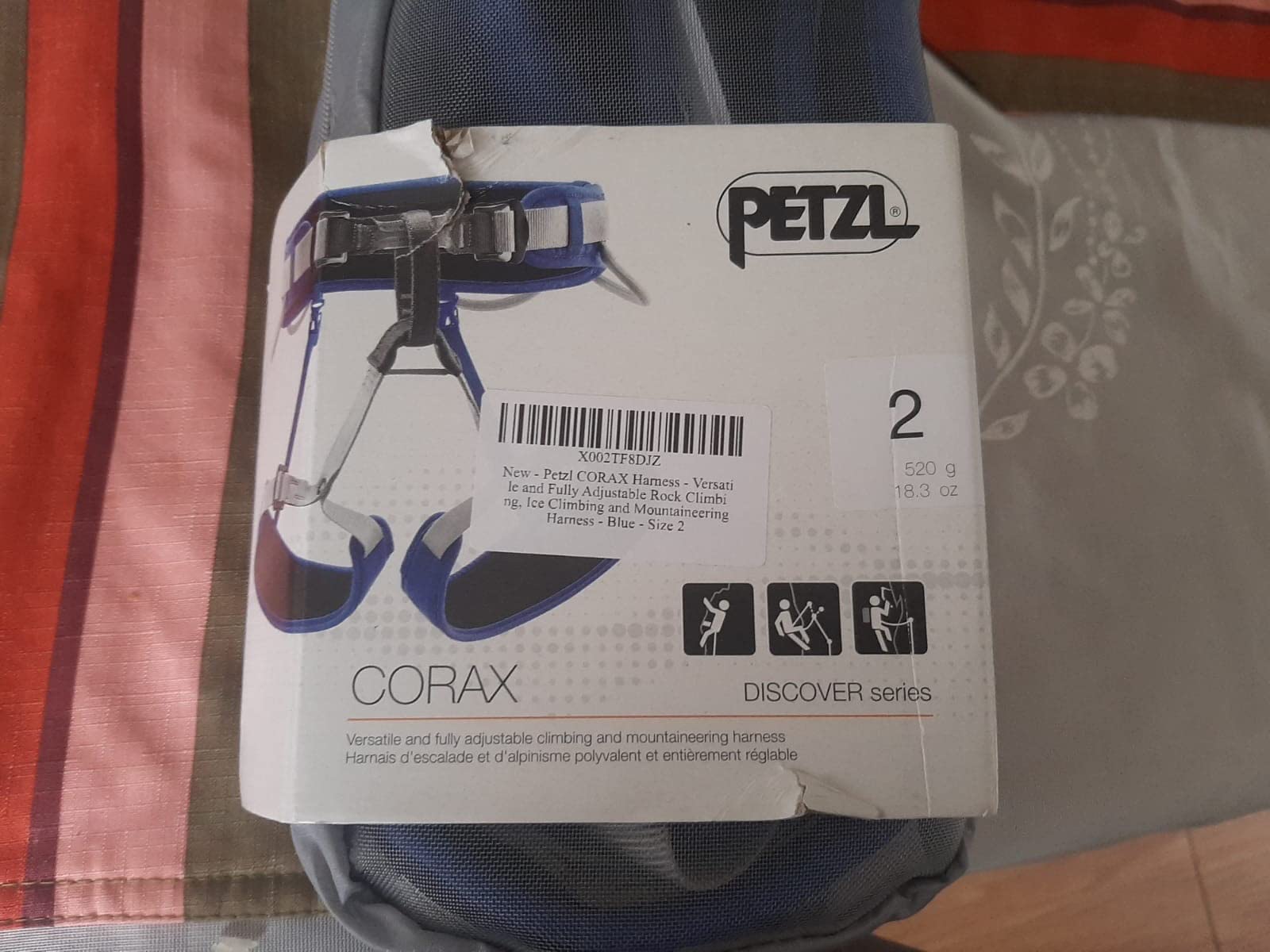 PETZL CORAX Rock Climbing Harness | Versatile & Fully Adjustable Climbing, Ice Climbing & Mountaineering Harness customer photo 1