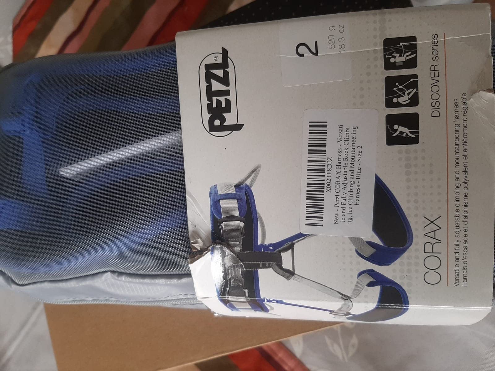 PETZL CORAX Rock Climbing Harness | Versatile & Fully Adjustable Climbing, Ice Climbing & Mountaineering Harness customer photo 2