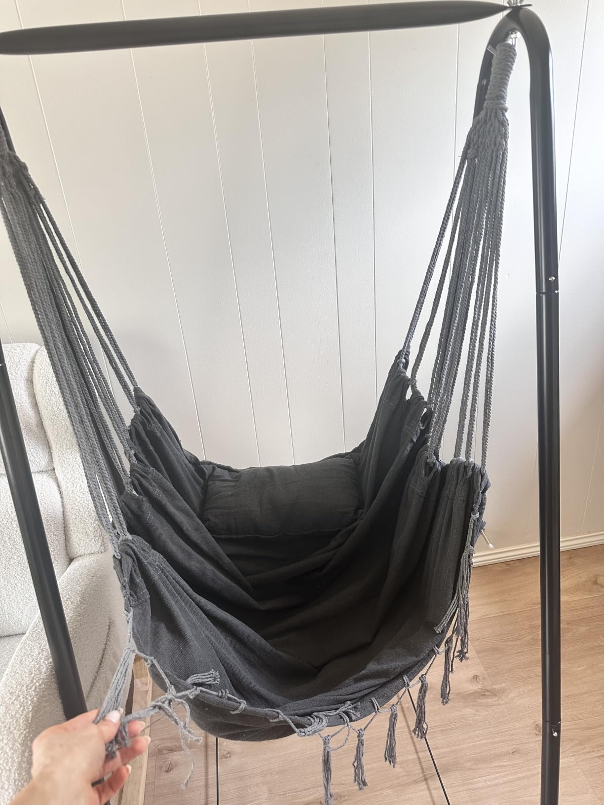 G TALECO GEAR Hammock Chair with Stand, Heavy Duty A-Frame customer photo 1