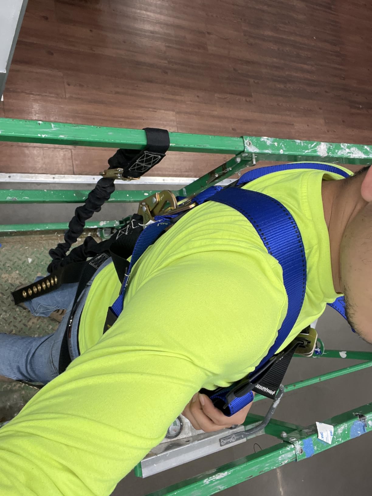 TRSMIMA Safety Harness Fall Protection - Safety Harnesses Construction Kit customer photo 1