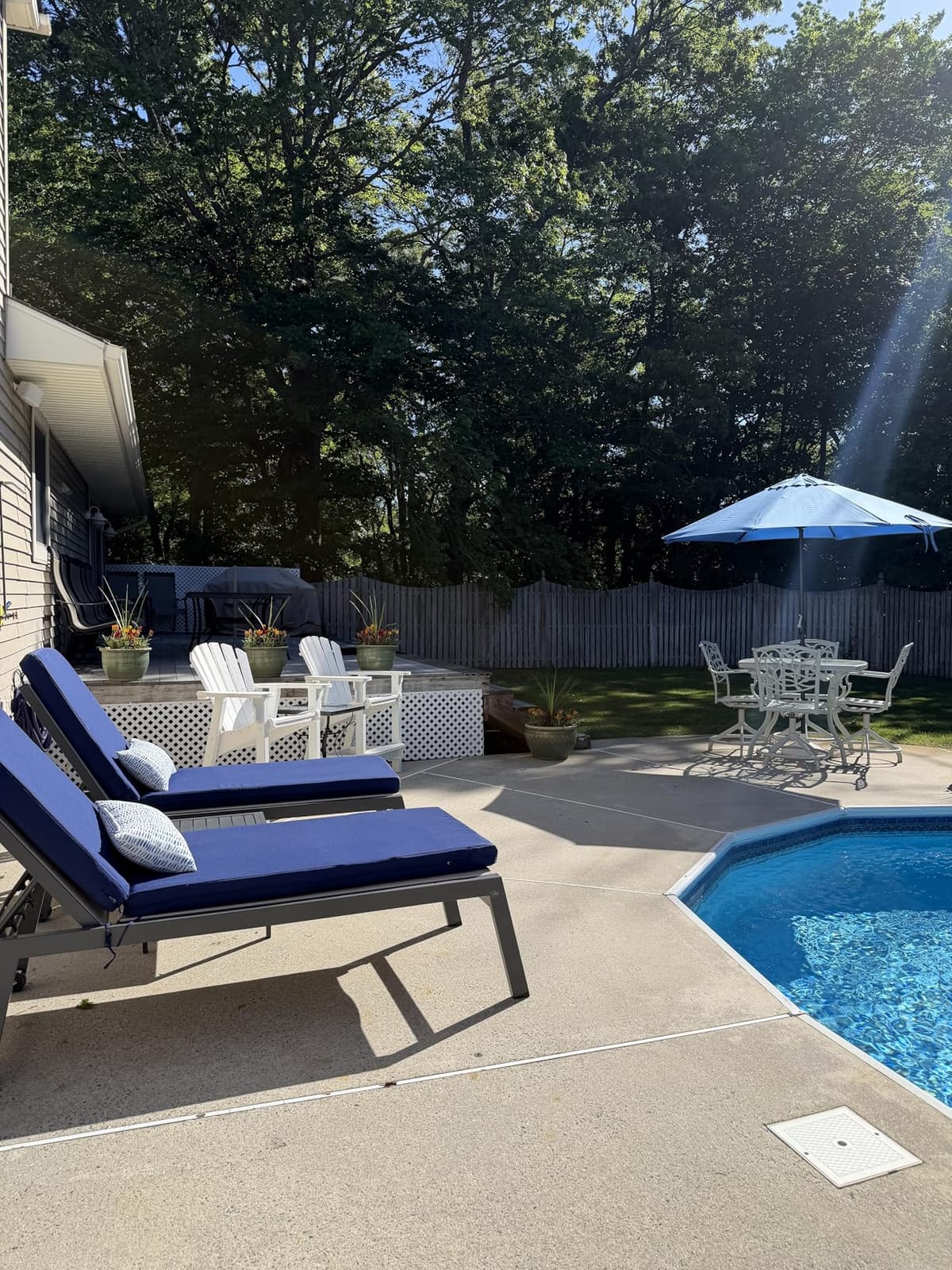 Codi Outdoor Chaise Lounge Chair Cushions, 72X22.5, Beige 1 Pack customer photo 1