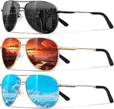 Eiuizah Polarized Aviator Sunglasses for Men Women UV400 Driving Shades customer photo 2