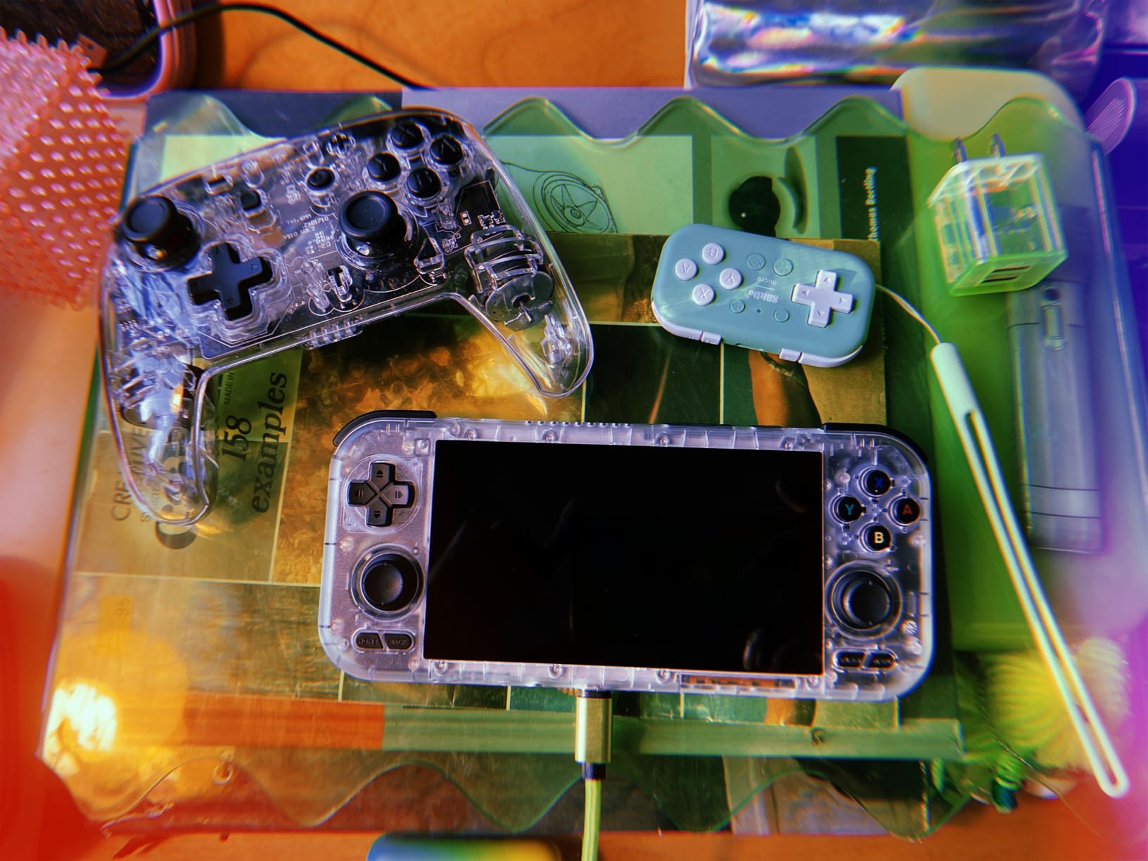 Retroid Pocket 4/4Pro Retro Game Handheld - Android Console with Multiple Emulators, 4.7 Inch Display, 5000mAh Battery - Classic Games Console (RP4 Pro, Black, D1100) customer photo 1