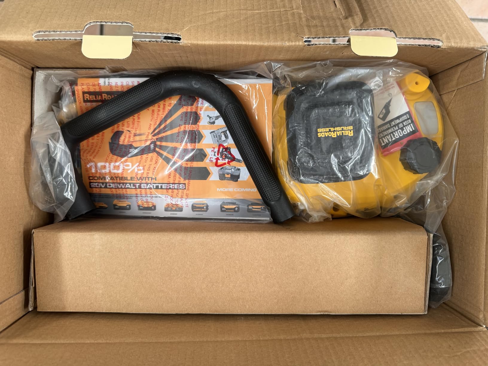 ReliaRoads 16-Inch 40V Brushless Cordless Chainsaw for DeWalt 20V MAX customer photo 1